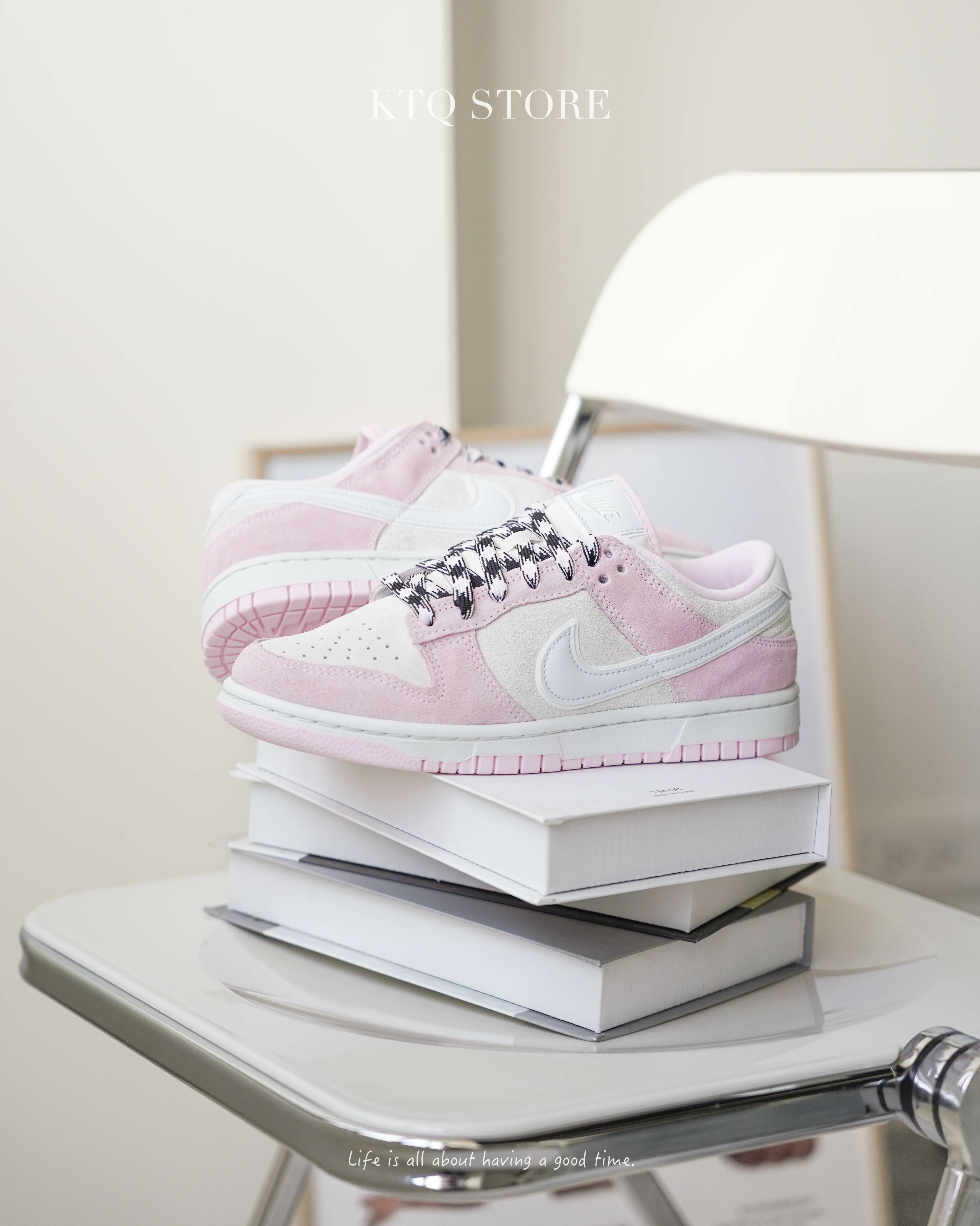KTQ STORE ‧  Nike Dunk Low"Pink Foam" 粉白 粉紅泡泡糖 DV3054-600