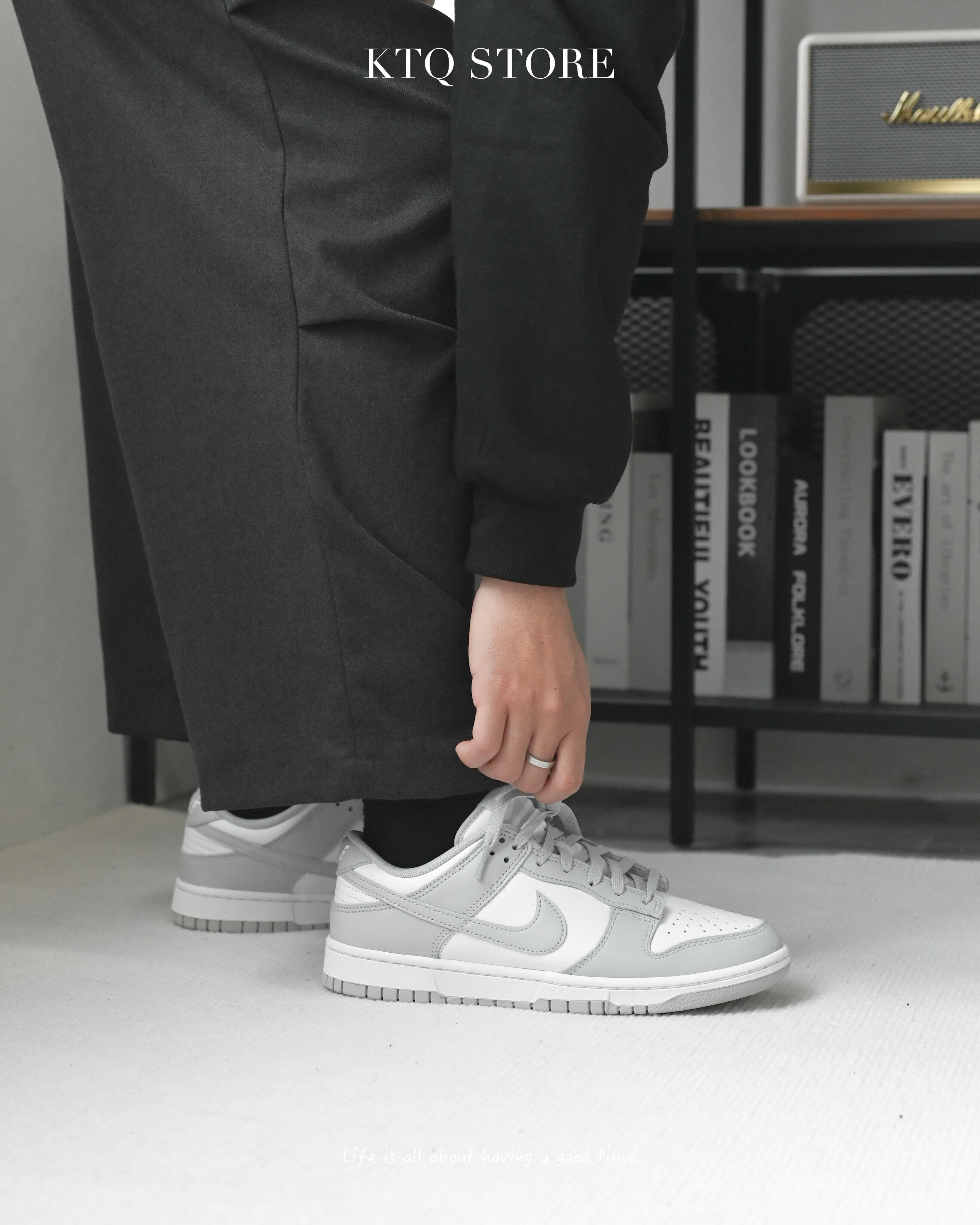 KTQ STORE ‧  Nike Dunk Low "Grey Fog" 灰白 男 DD1391-103
