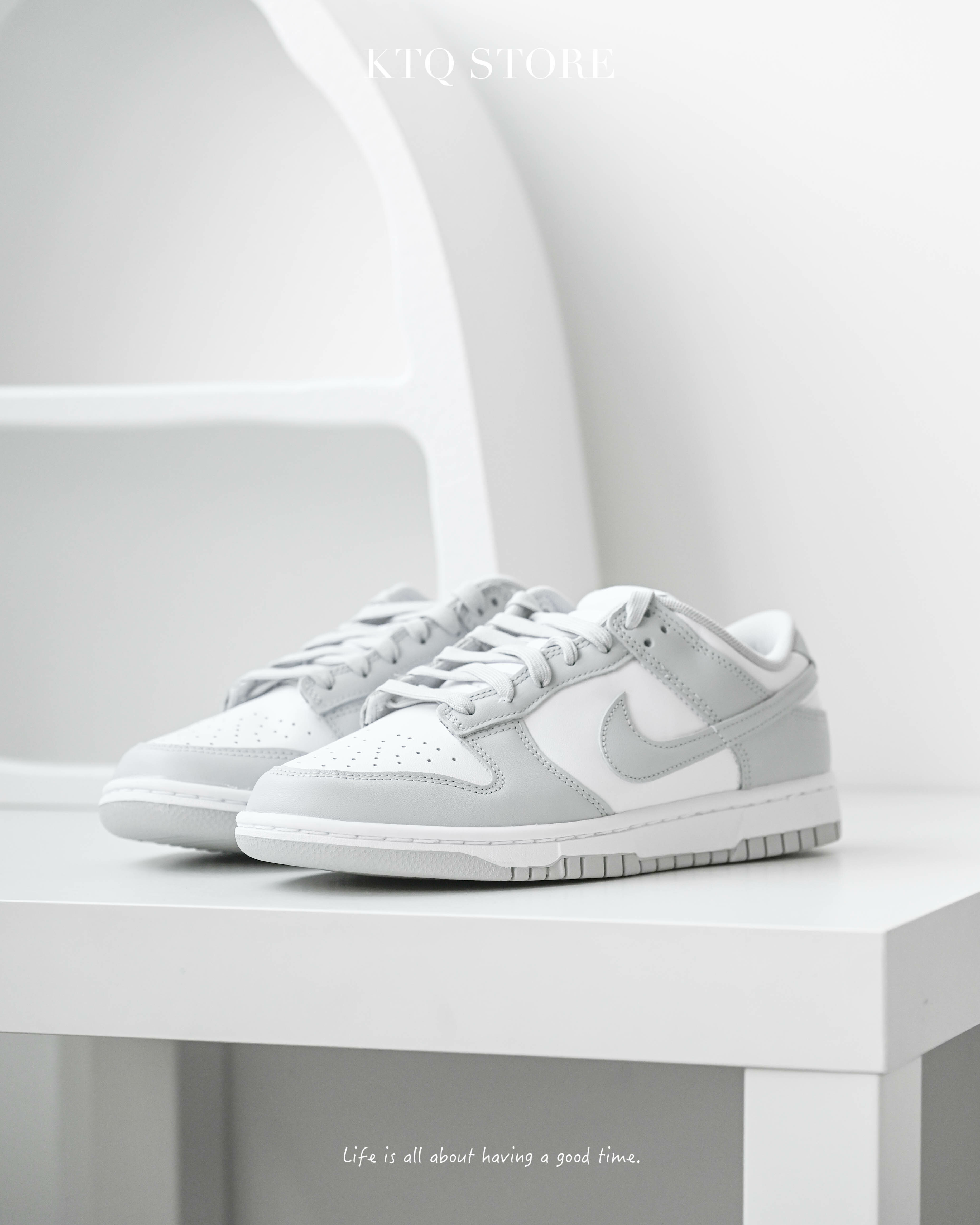 KTQ STORE ‧  Nike Dunk Low "Grey Fog" 灰白 男 DD1391-103