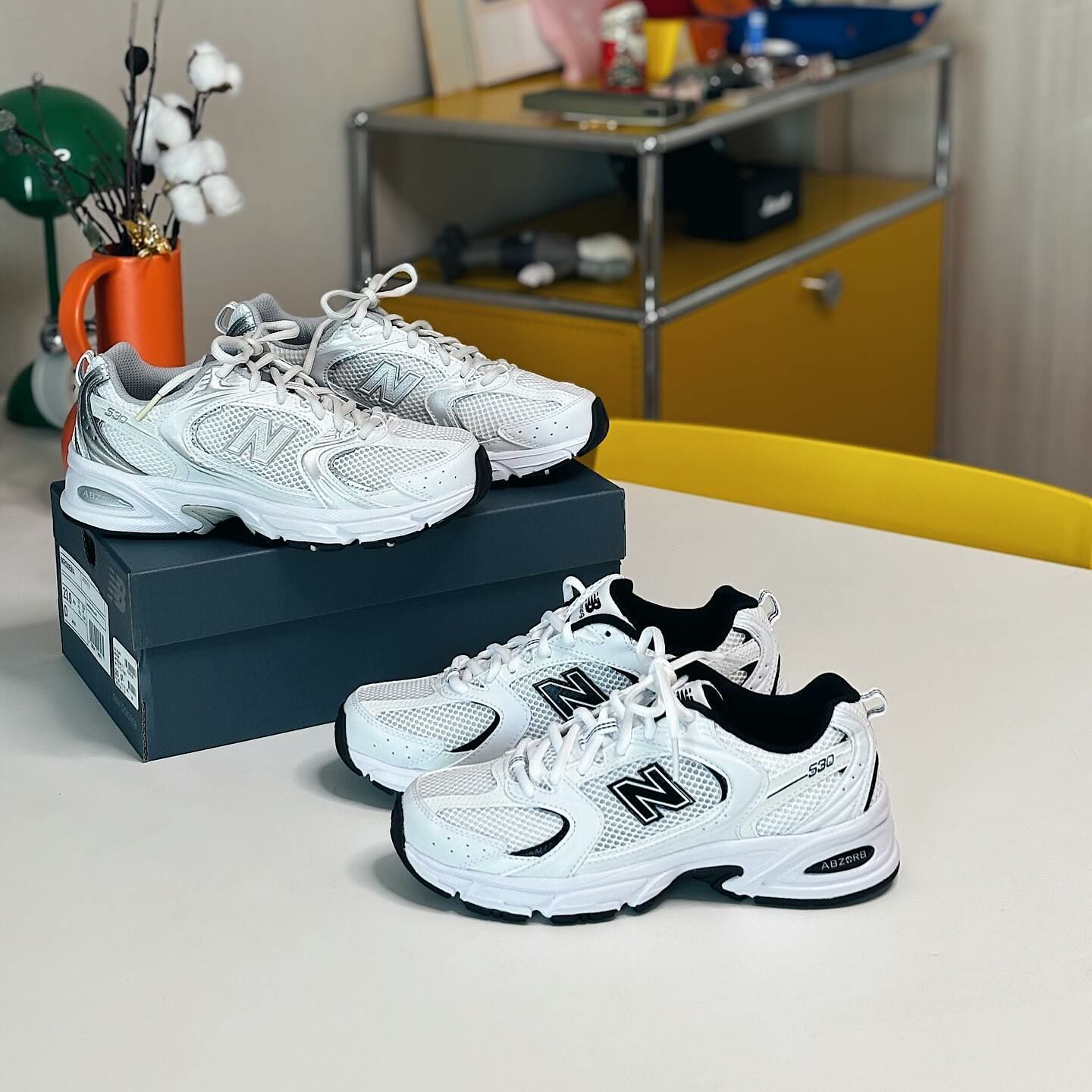 New Balance 530 白銀 白黑 韓系 復古運動鞋 MR530EMA MR530EWB