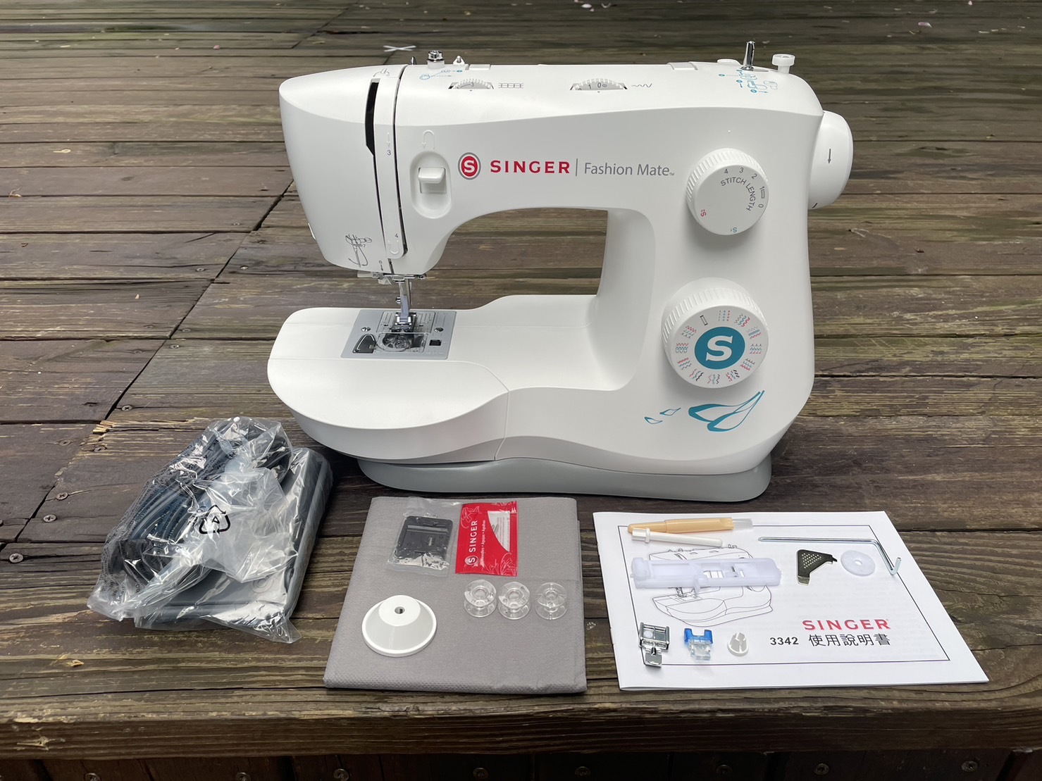 【SINGER】3342 縫紉機 贈輔助桌