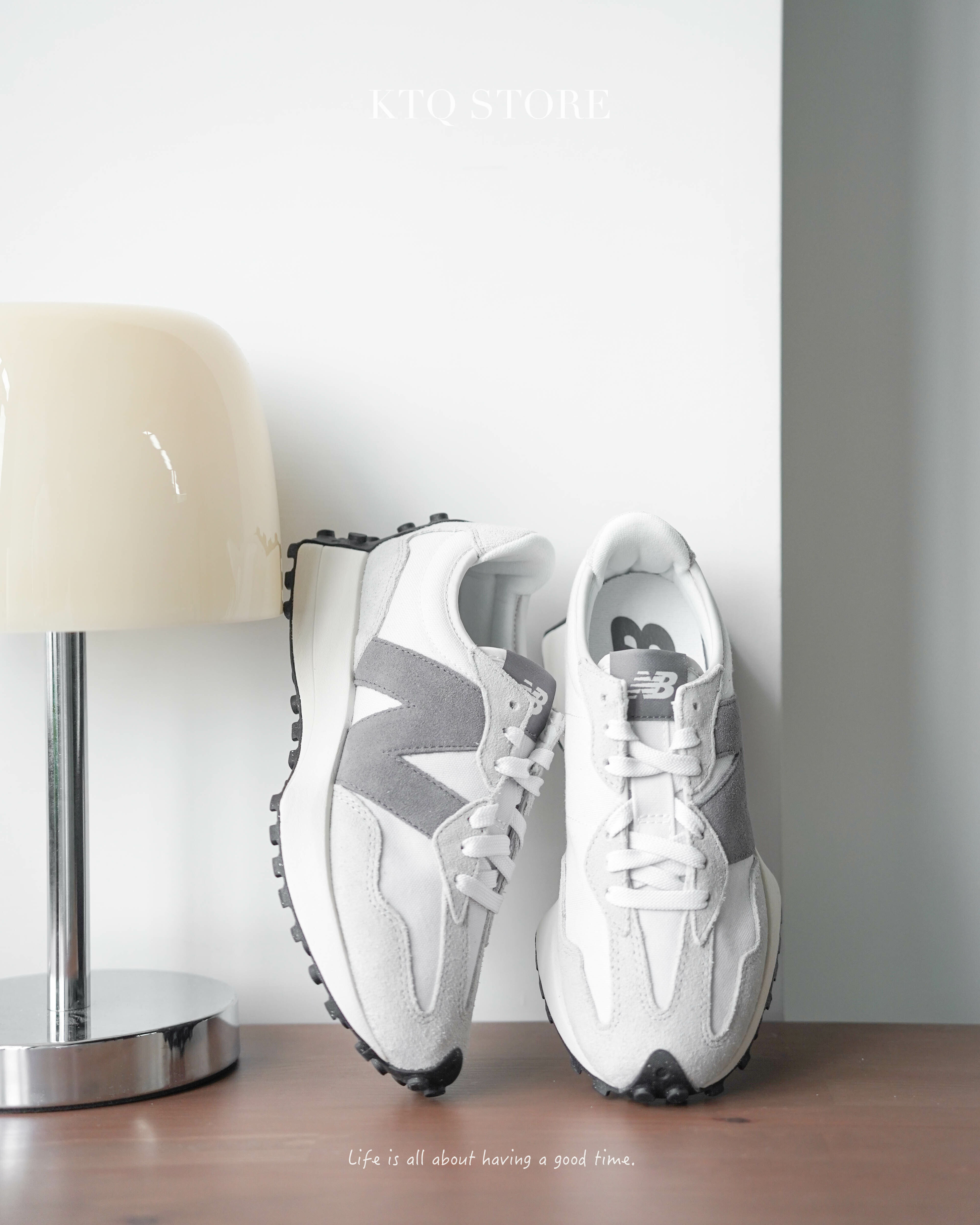 KTQ STORE ‧ New Balance 327 "Grey" 芝麻牛奶 MS327WE