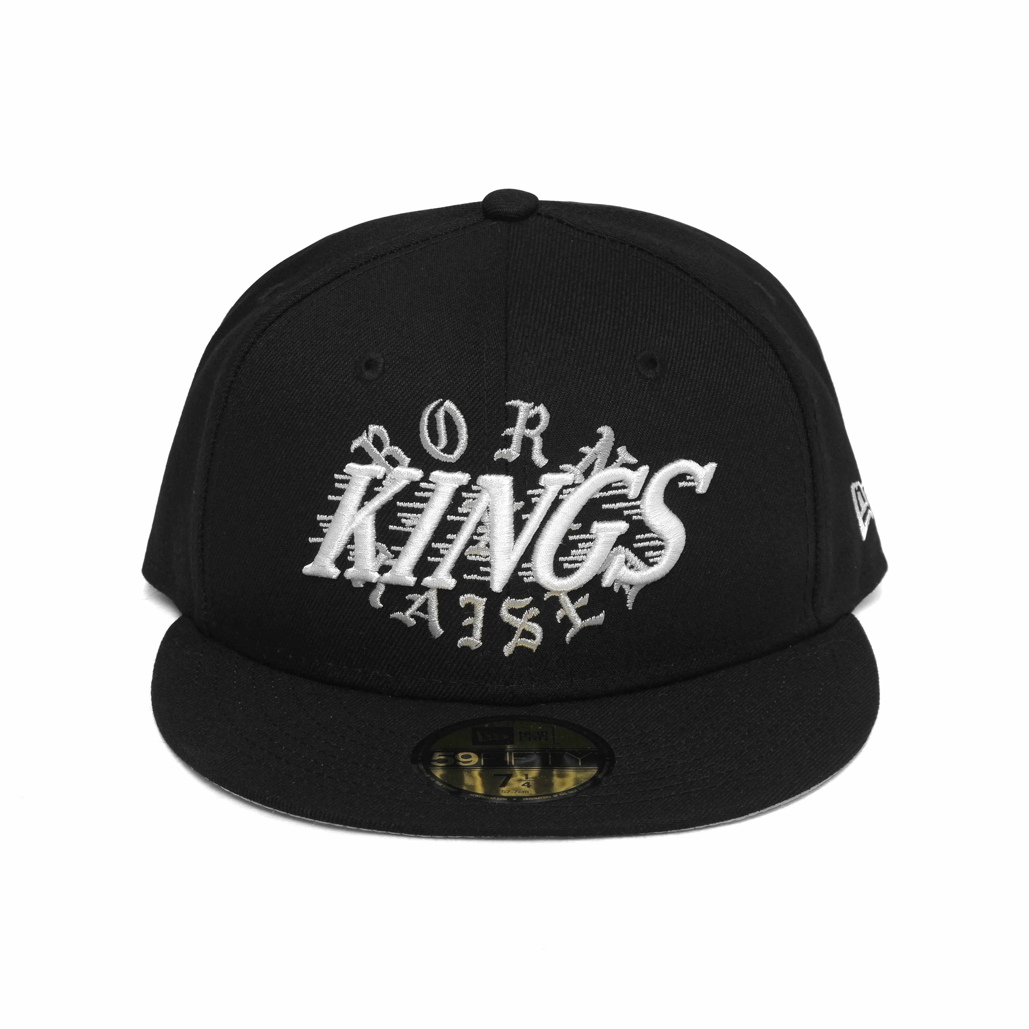 BORN X RAISED + KINGS ROCKER FITTED HAT