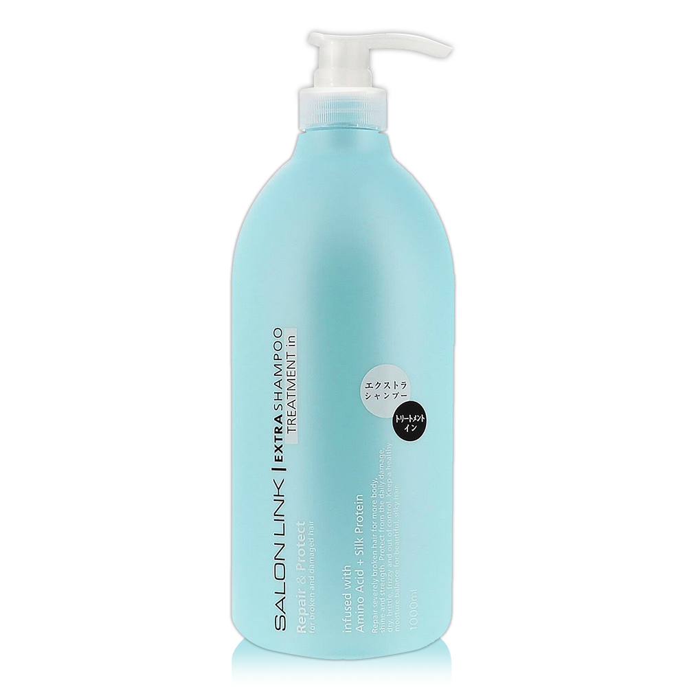 日本熊野沙龍級保濕洗潤雙效洗髮精1000ml+日本熊野沙龍級山茶花極潤護髮素300g