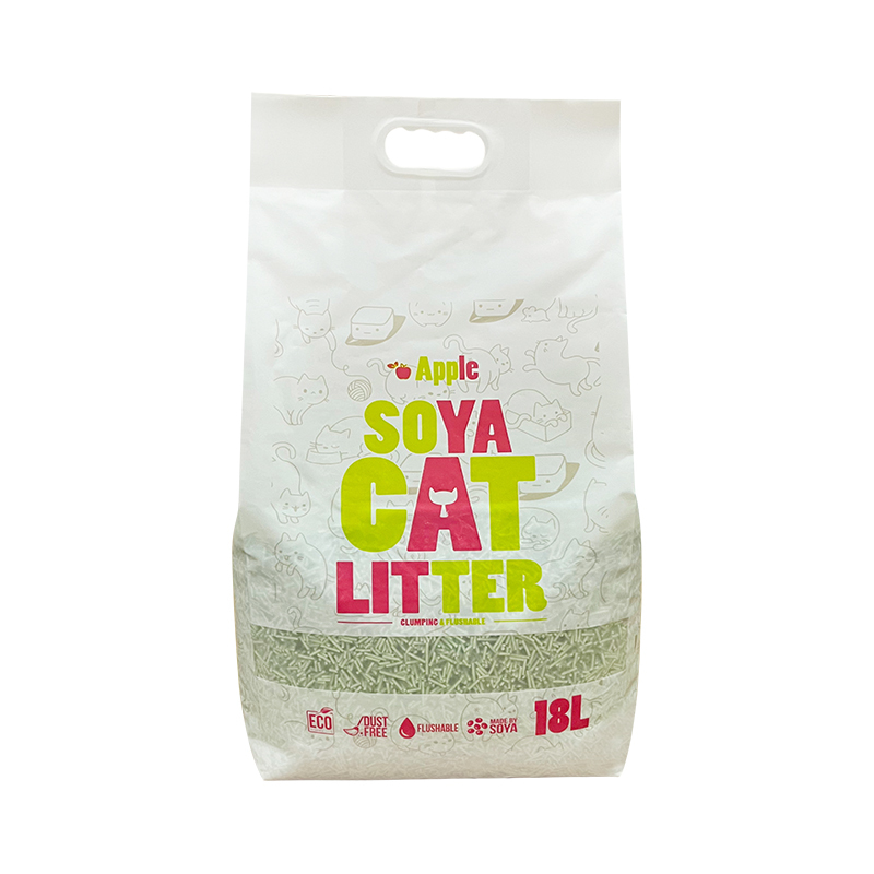 [$410/6包] SOYA 蘋果味豆腐貓砂18L