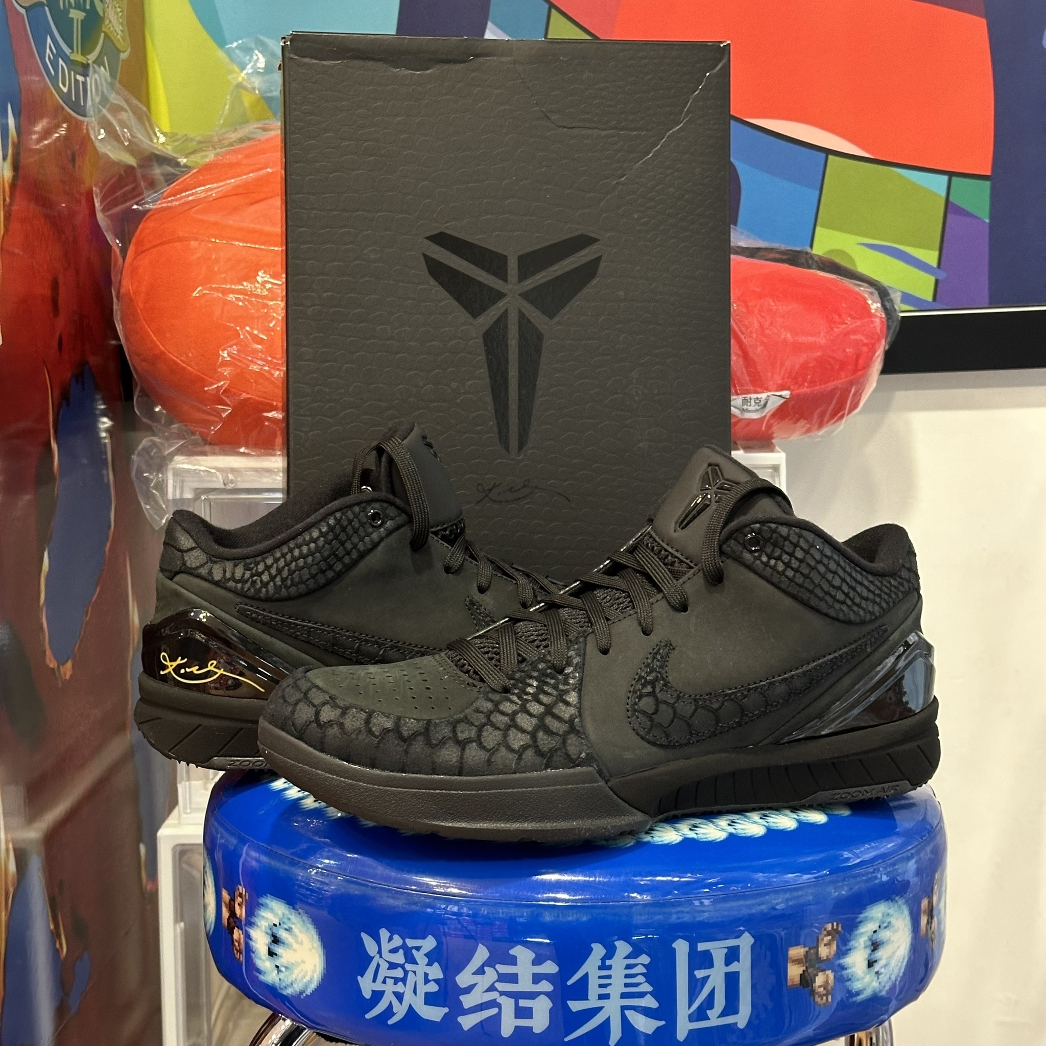 (代購商品)Nike Kobe 4 Protro "Black Mamba” 全黑 籃球鞋 黑曼巴 男鞋 FQ3544-001