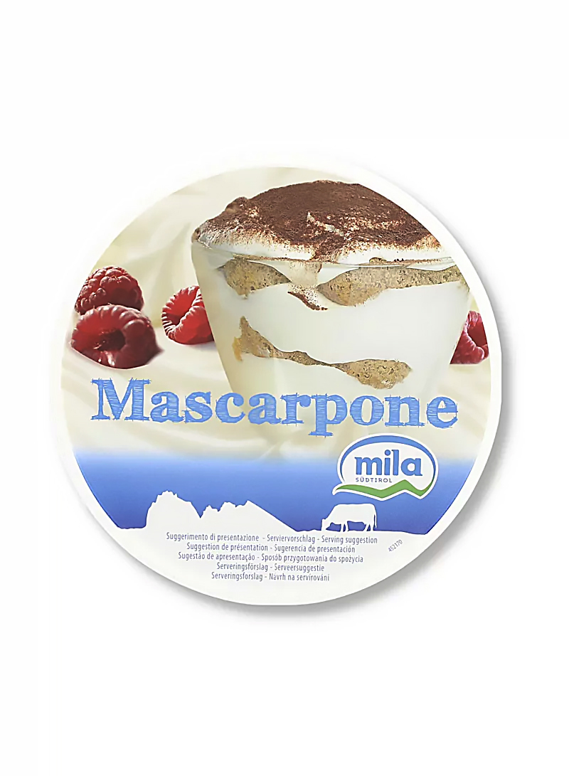 MILA 意大利馬加邦尼芝士 Italy Mascarpone 500克/ 杯 (0-4°C)