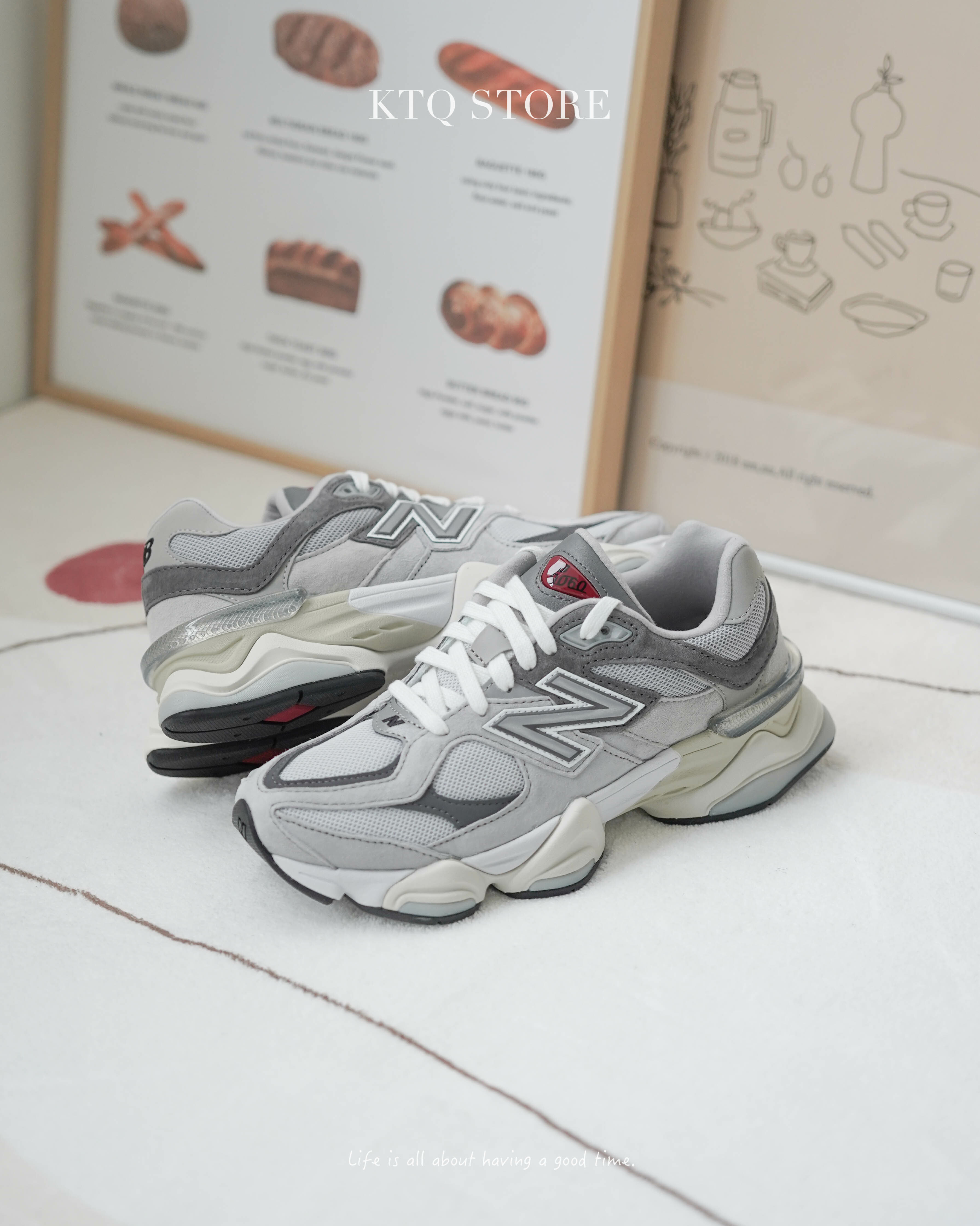 KTQ STORE ‧ Nеw Ваlаnсе 9060 "Rain Cloud Grey" 元祖灰 男女鞋 U9060GRY