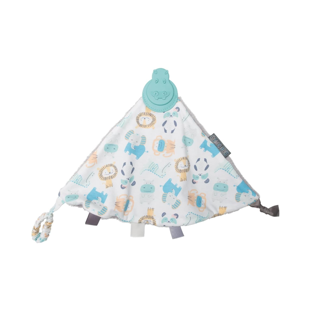 CHEEKY CHOMPERS Personalised Baby Comforter With Teether