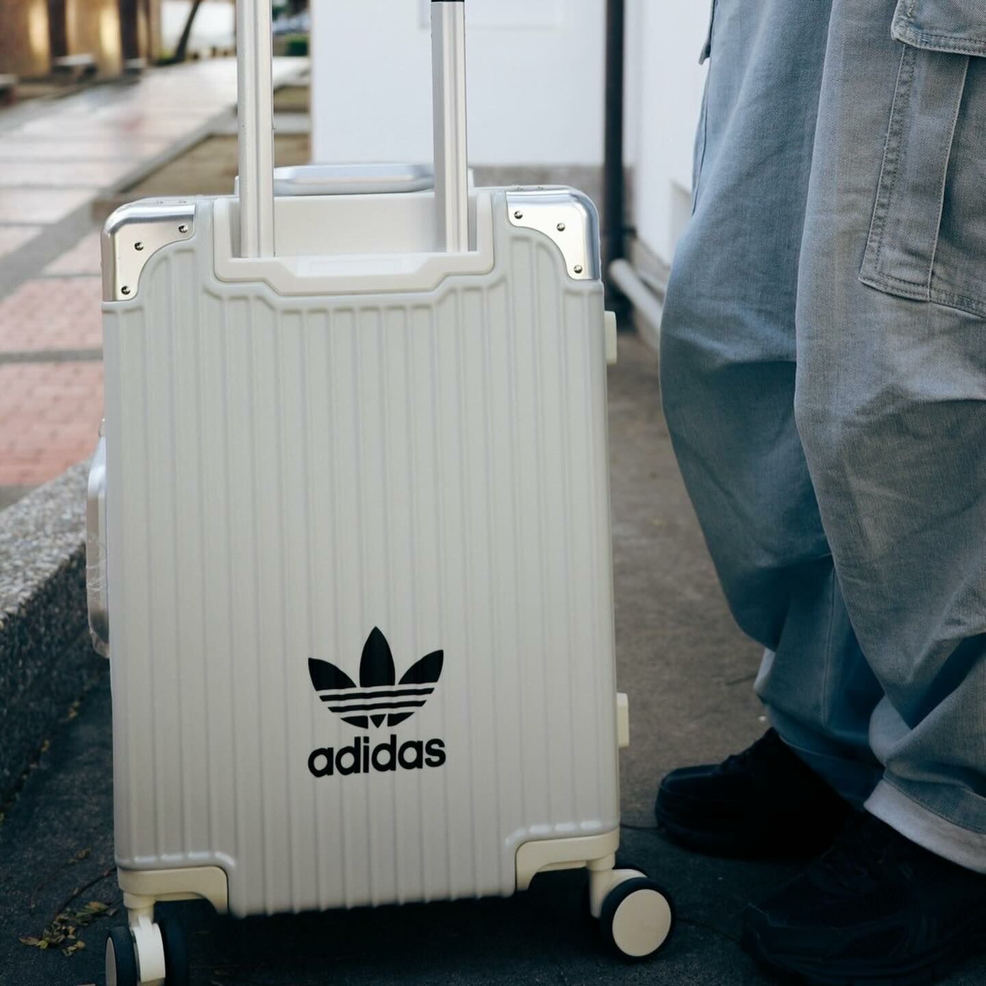 Adidas luggage cheap with wheels