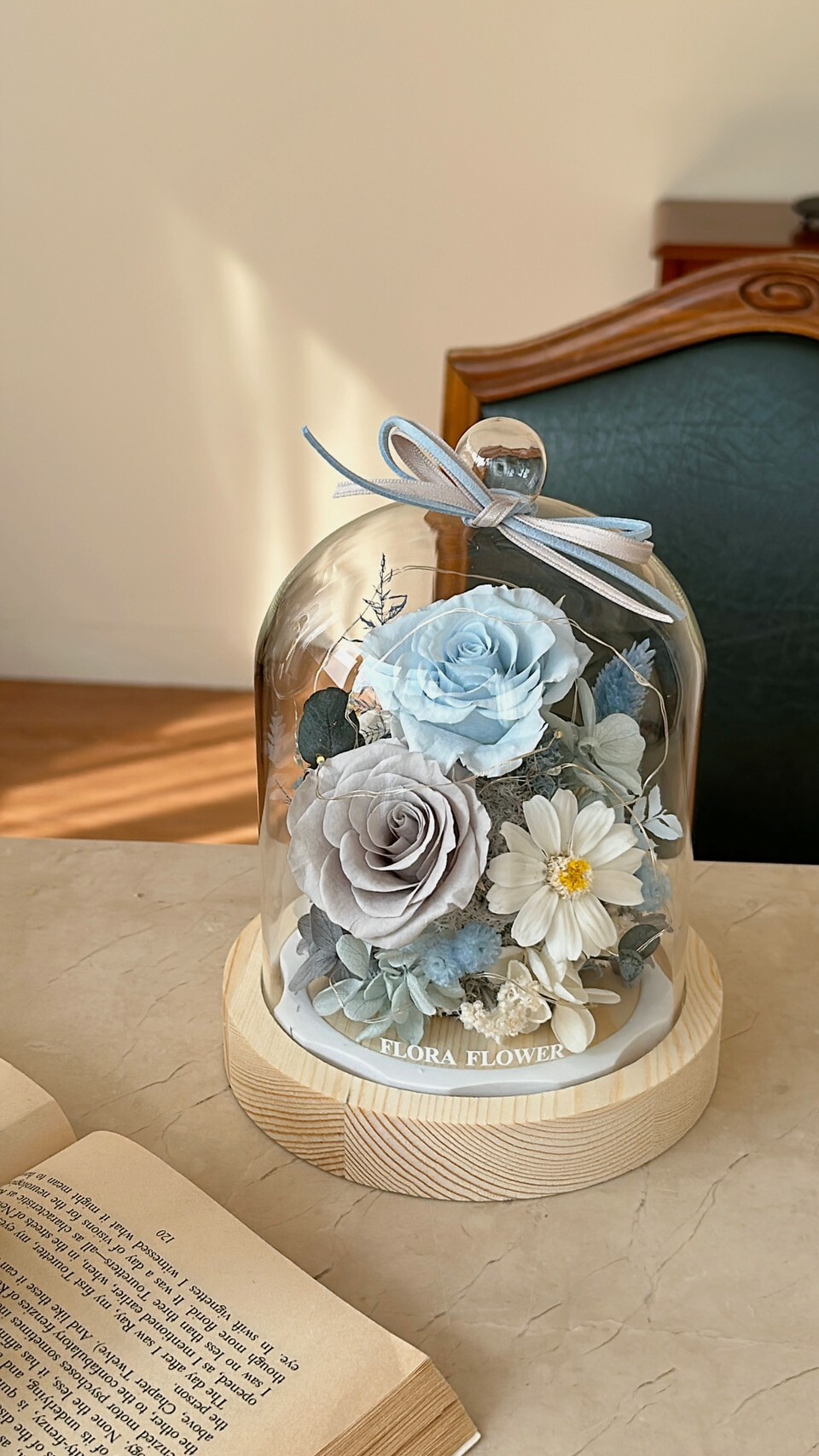 永生花夜燈 - 海風微醺