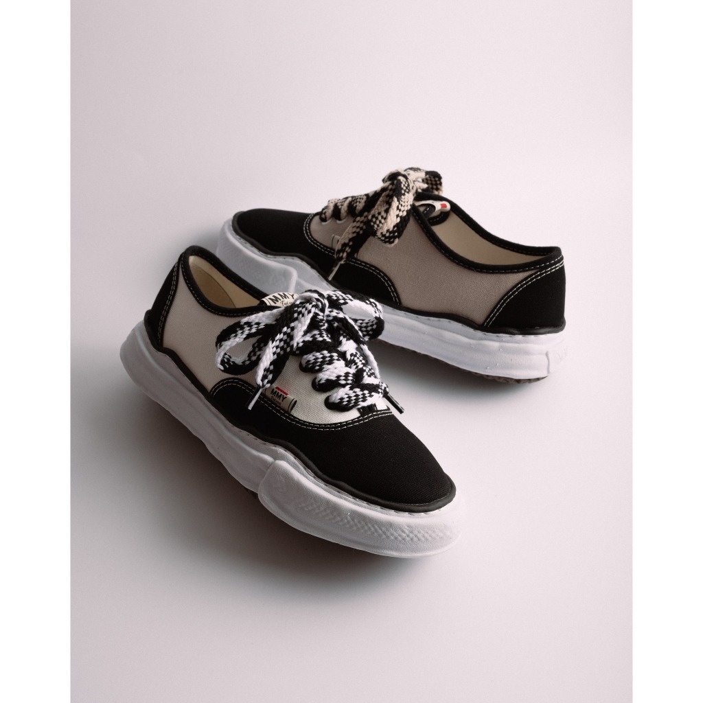 MAISON MIHARA YASUHIRO BAKER 溶解鞋 鞋子 黑白編織 A12FW728