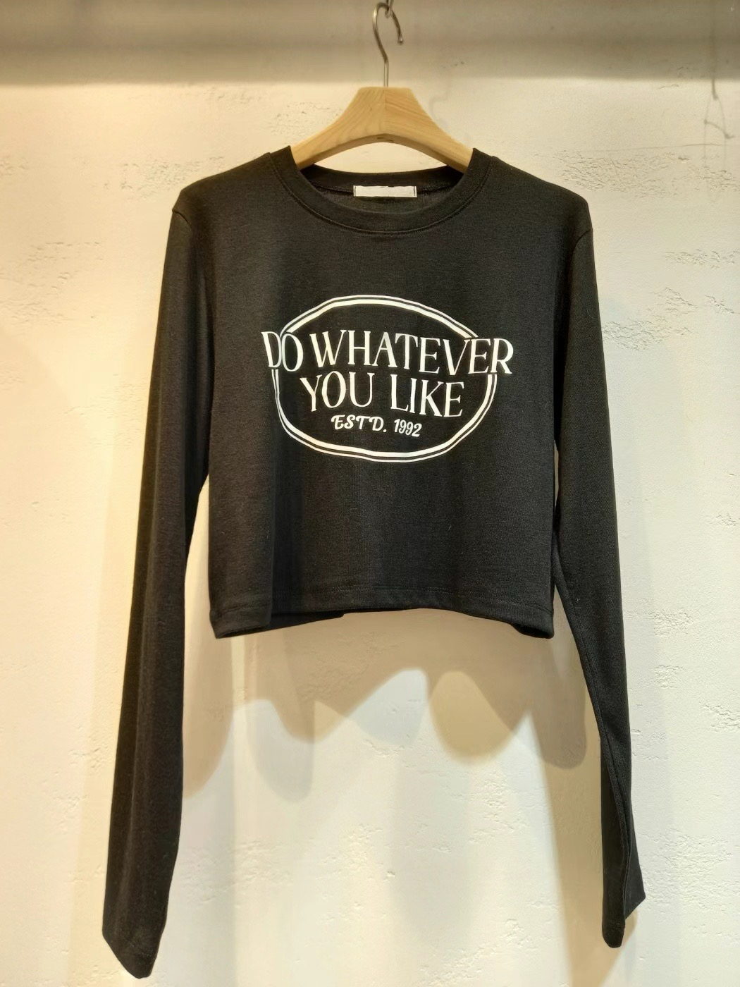 1.10 春裝薄長袖棉TEE