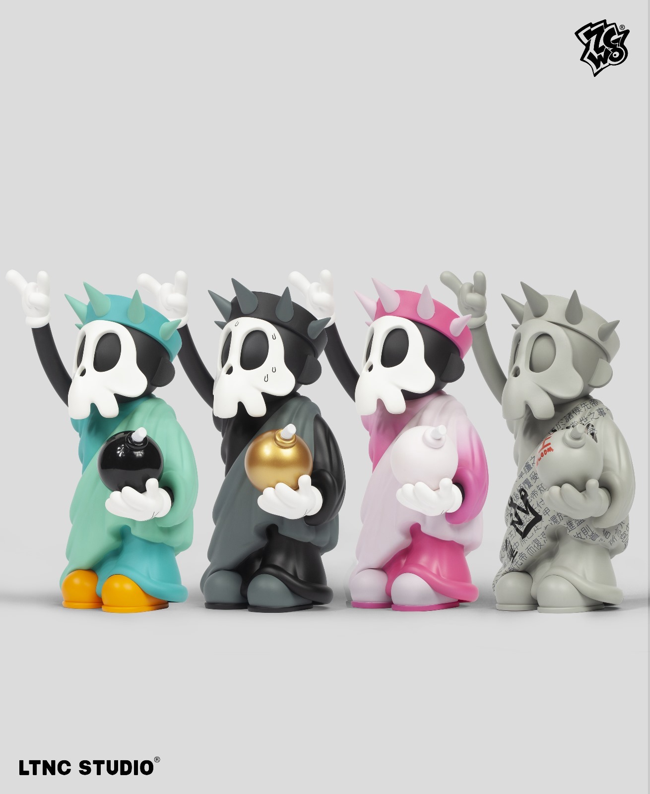 LibertyDead 28cm -(Pink Lie /I am Oʀɪɢɪɴ /Fear No More/ Kowloon The King )