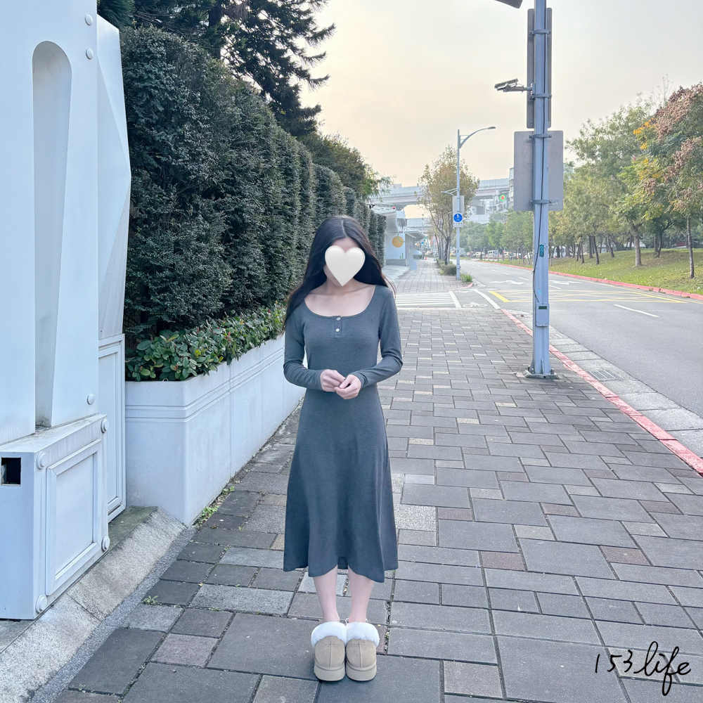 |現貨|慵懶甜辣風顯瘦彈性後媽裙 XS-L