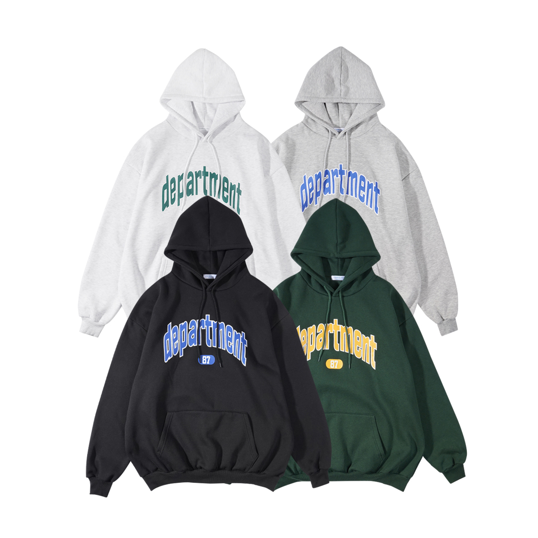 QIAO - department 內刷毛 帽T