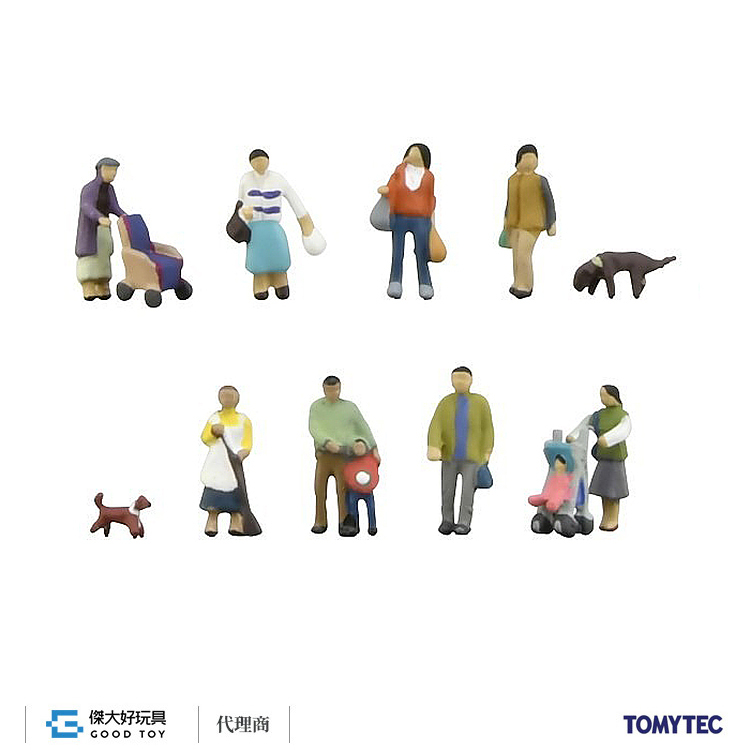 TOMYTEC 329244 人間系列 106-2 住宅區的人-2