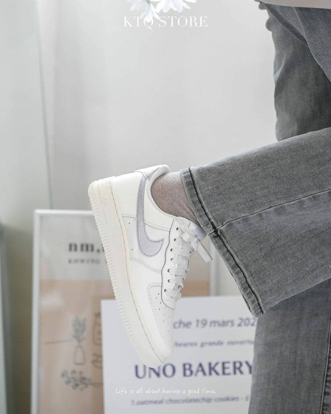 KTQ STORE ‧  Nike Air Force 1 "Metallic Purple" 紫白 DV7470-100