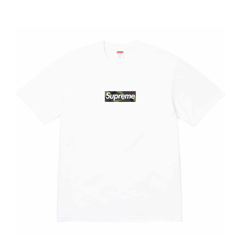 SUPREME BOX LOGO TEE WHITE FW23T57-WE [台灣現貨]