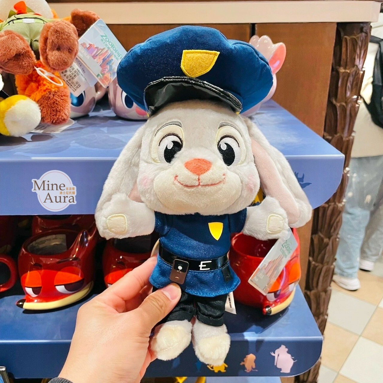童心系列 哈茱蒂 Judy 兔 警察服裝 娃娃 玩偶 動物方城市 Zootopia -上海迪士尼樂園