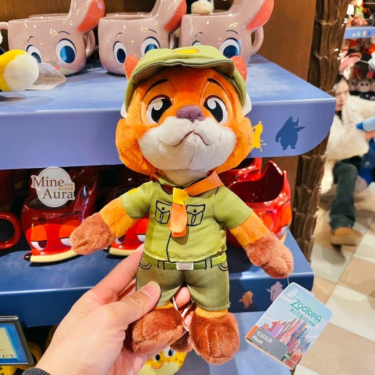童心系列 胡尼克 Nick 狐狸 童子軍服裝 娃娃 玩偶 動物方城市 Zootopia -上海迪士尼樂園