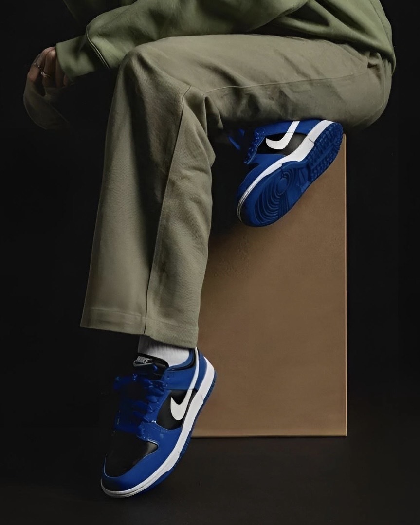 KTQ STORE ‧  Nike Dunk Low "Game Royal" 黑藍 DQ7576-400