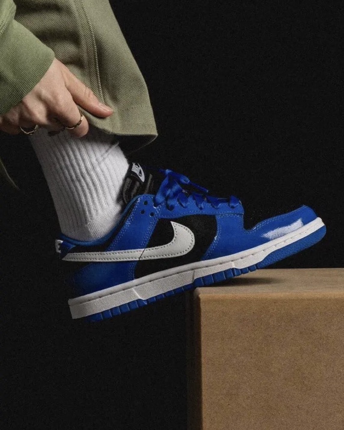 KTQ STORE ‧  Nike Dunk Low "Game Royal" 黑藍 DQ7576-400