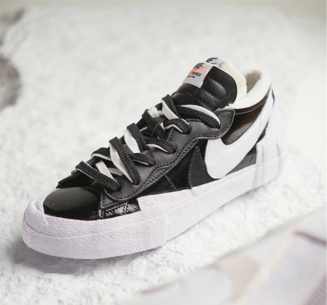 KTQ STORE ‧  Nike x Sacai Blazer Low 雙勾 解構 黑 DM6443-001