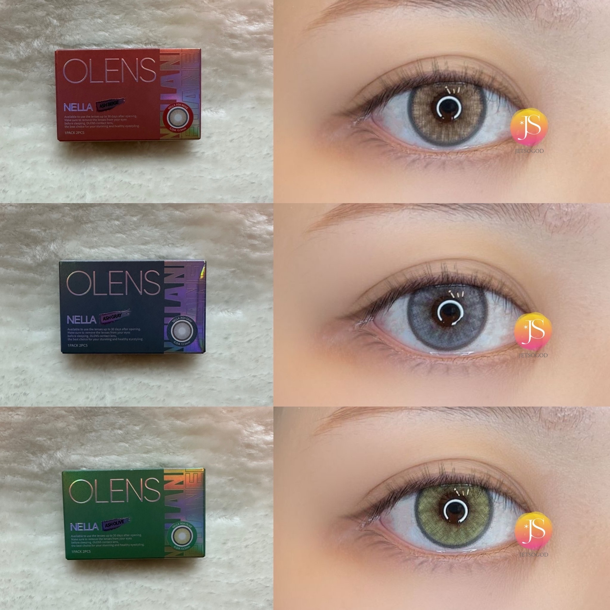 OLENS Nella Monthly (Ash Beige)