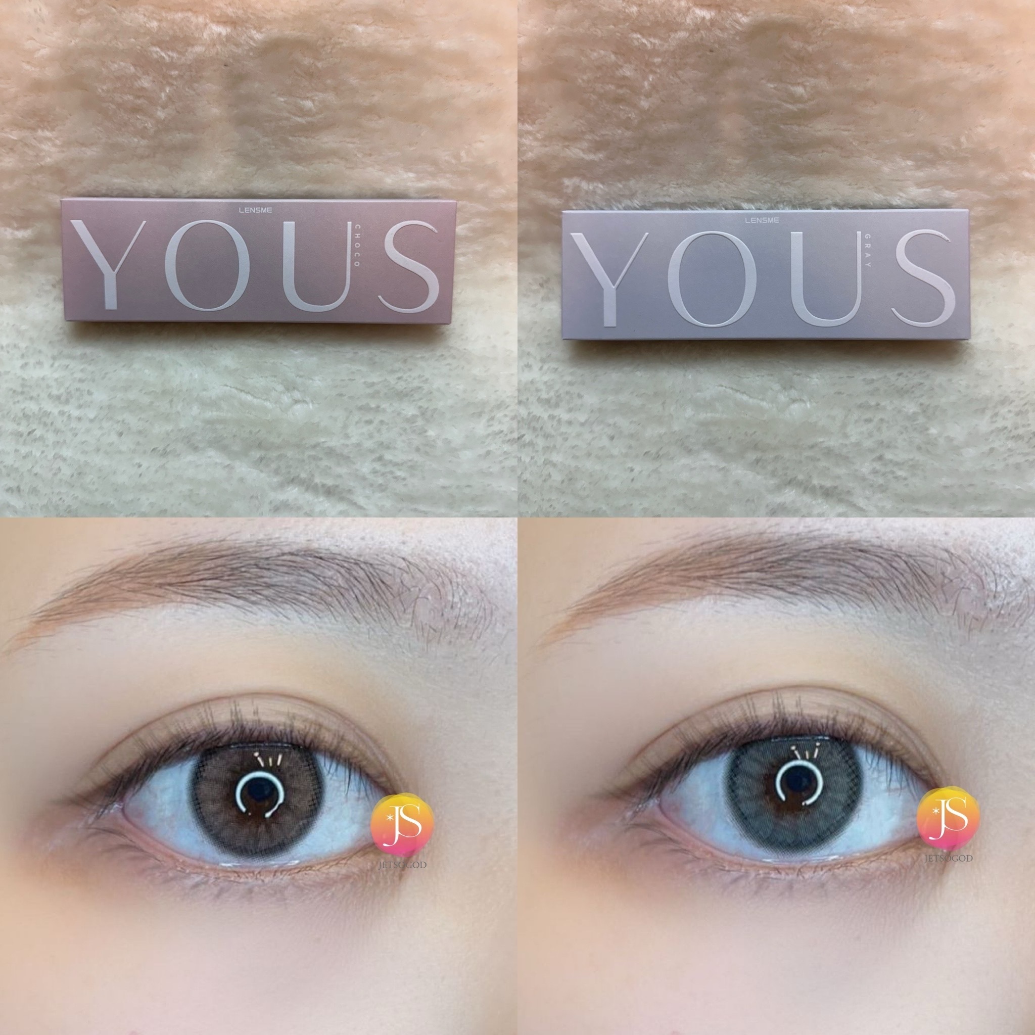 LensMe Yous 1 Day (10片)(Gray)