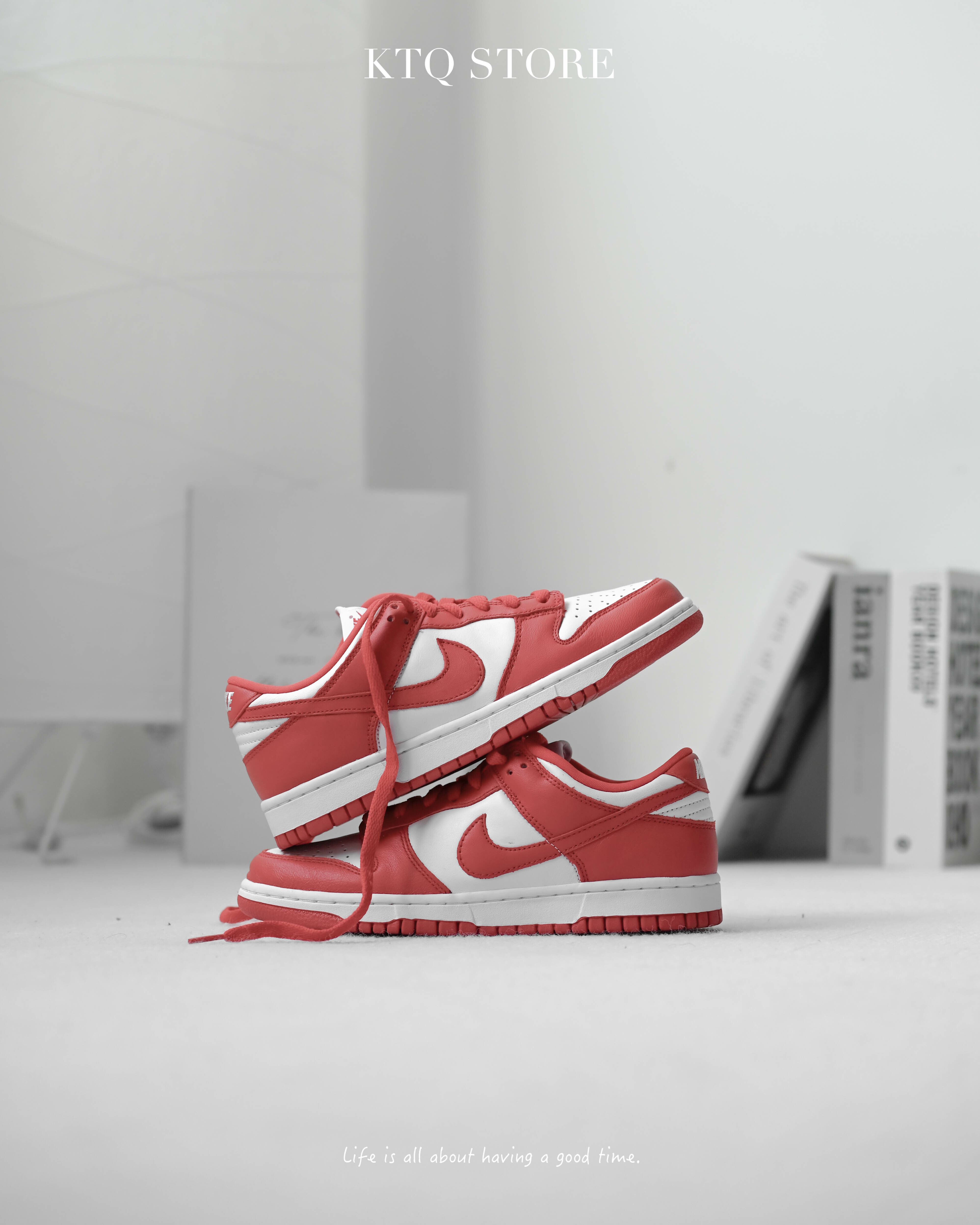 KTQ STORE ‧  Nike Dunk Low "University Red" 大學紅 CU1727-100