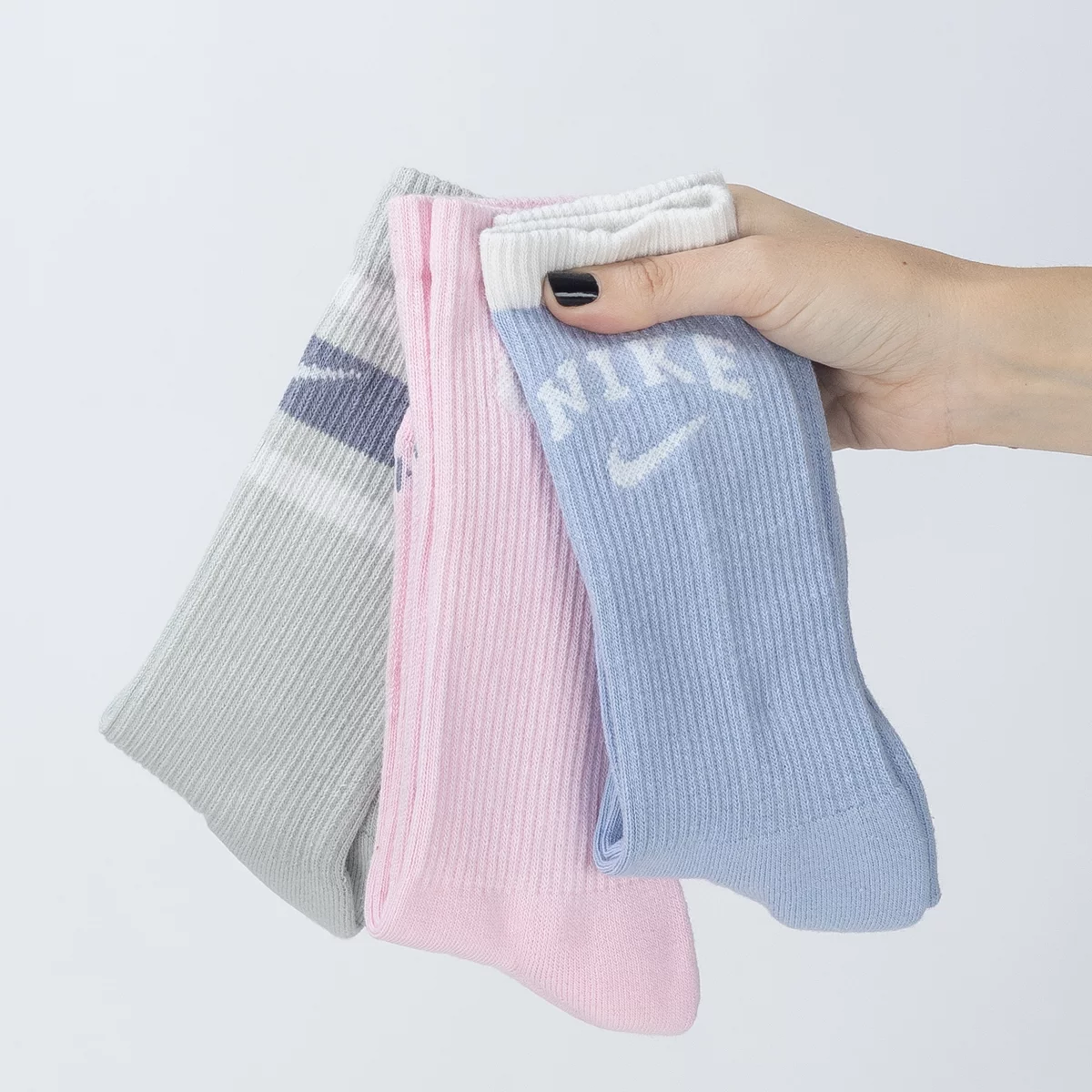 Nike Everyday Plus Socks 粉藍灰綠 學院風 條紋 復古 中筒襪 長襪 襪子 單雙 DX7665-902