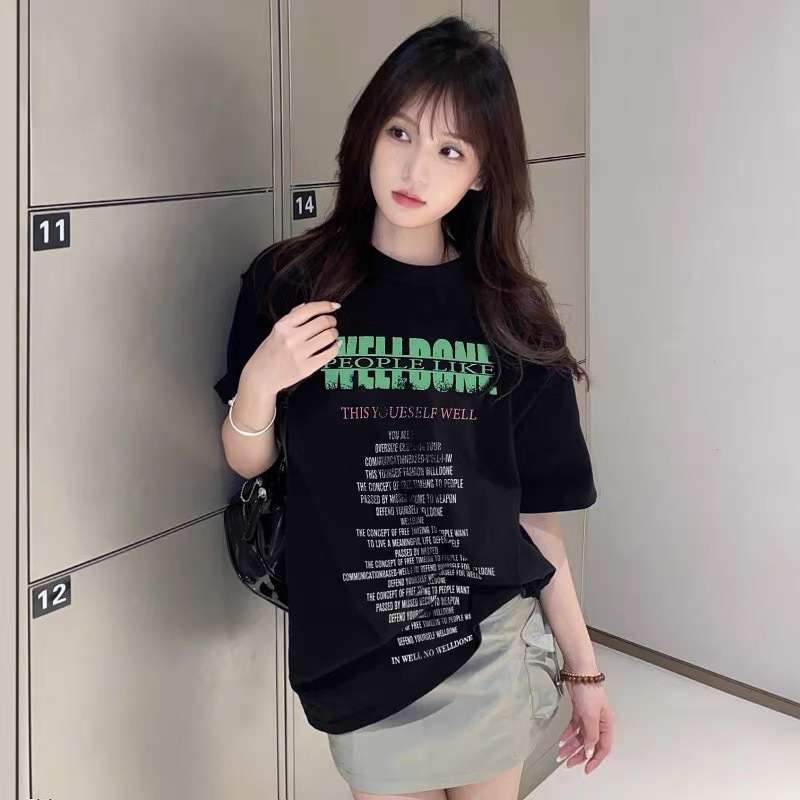 WE11DONE 破壞字母短踢 (2色)