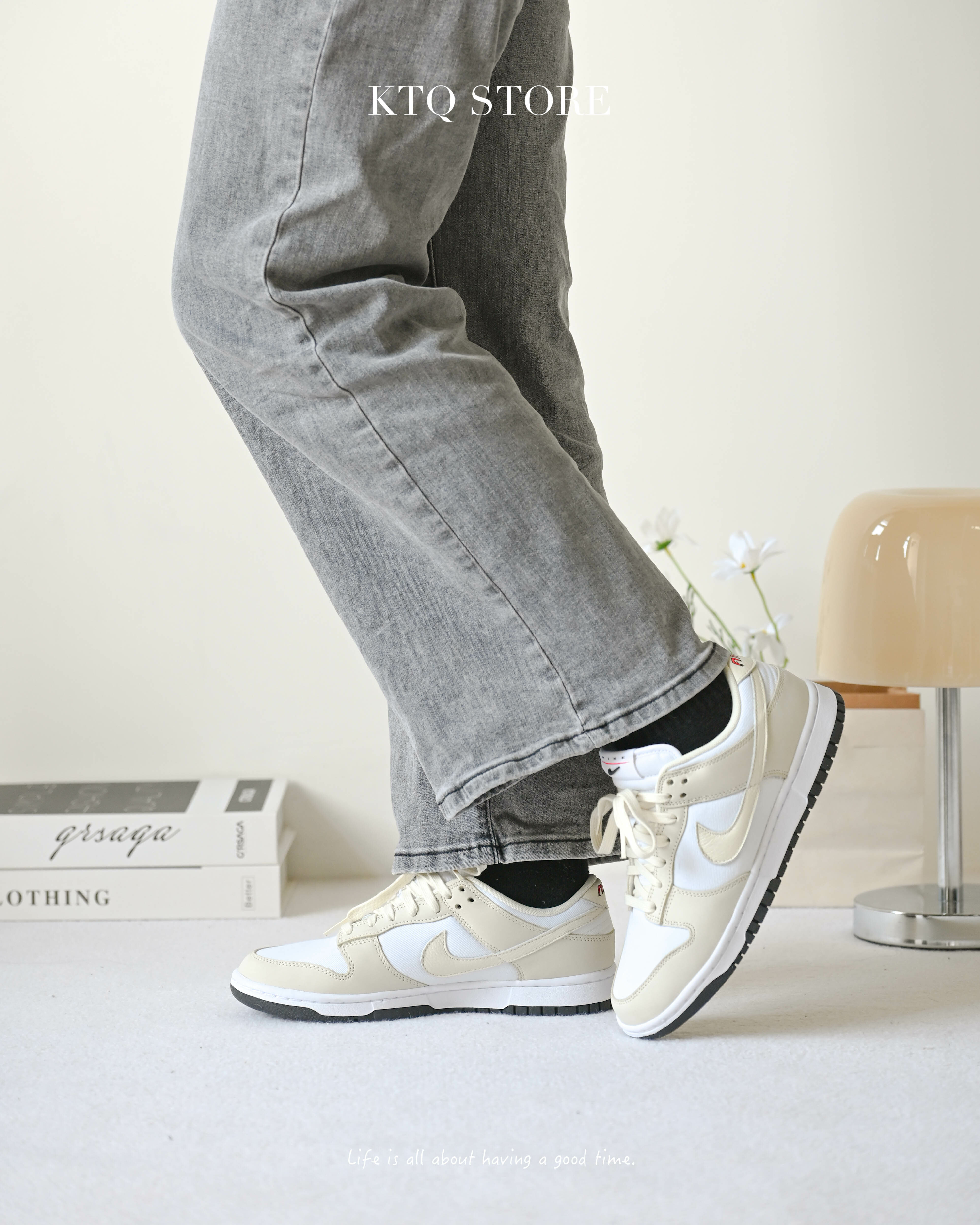 KTQ STORE ‧  Nike Dunk Low "Coconut Milk" 白黃 DZ2710-100