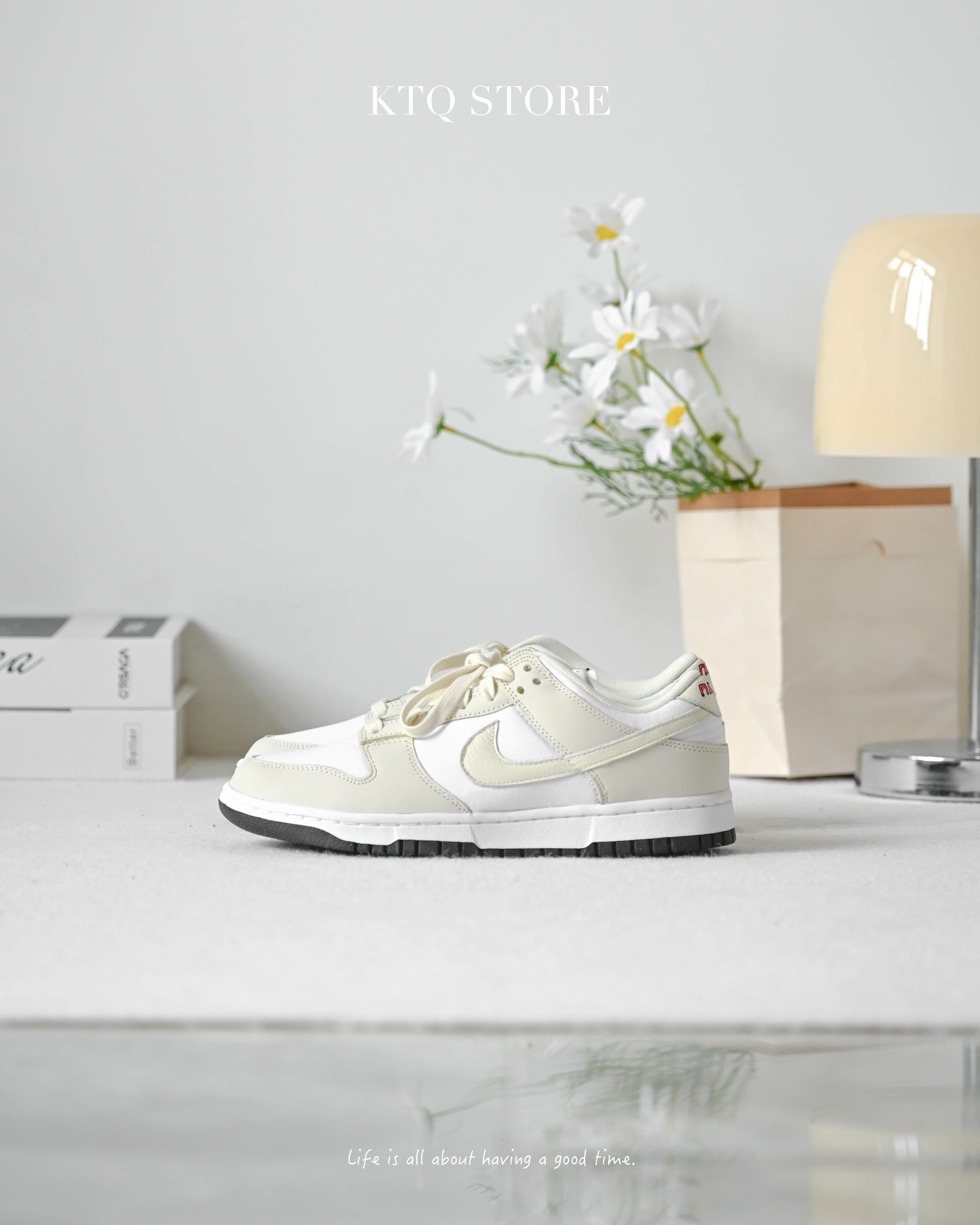 KTQ STORE ‧  Nike Dunk Low "Coconut Milk" 白黃 DZ2710-100