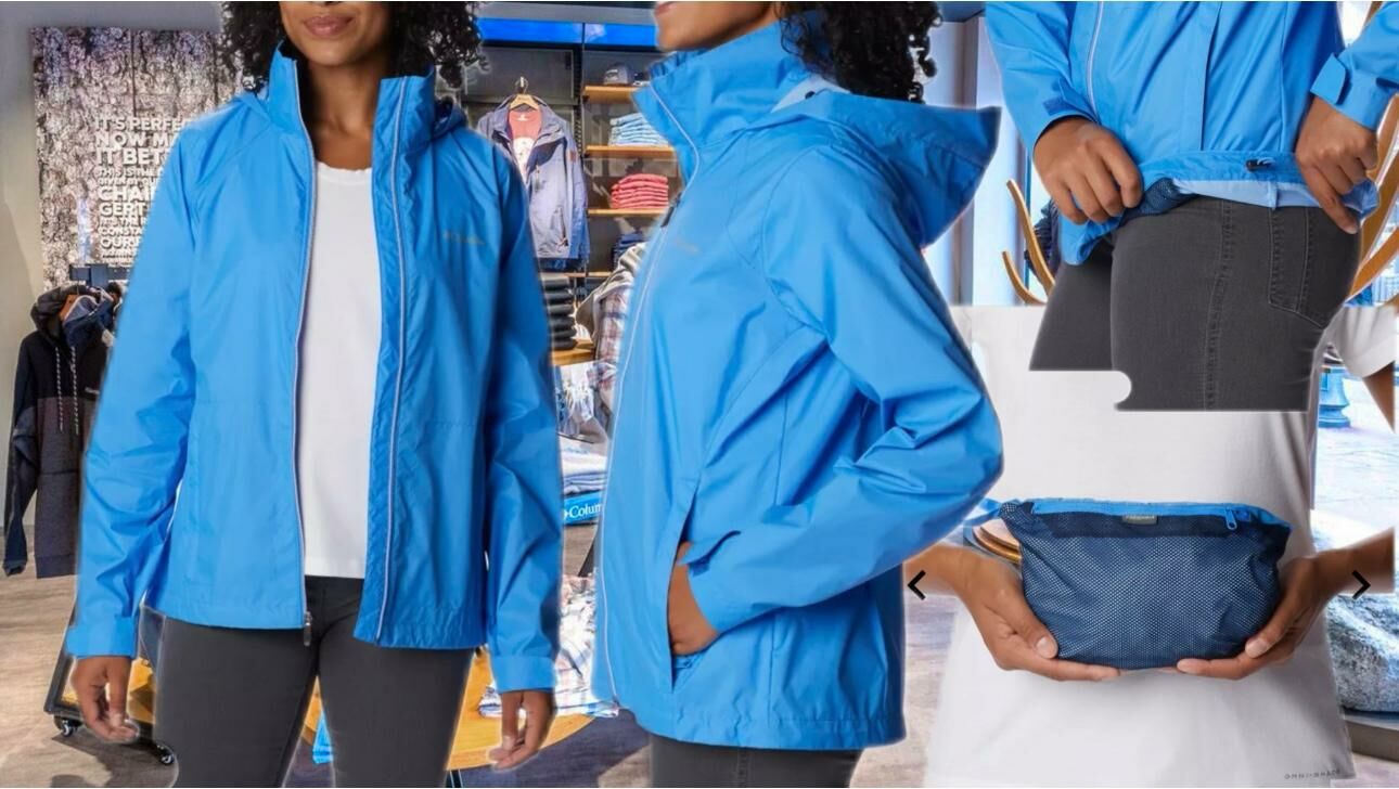 【團購】Columbia F011008 女裝外套 (藍色)