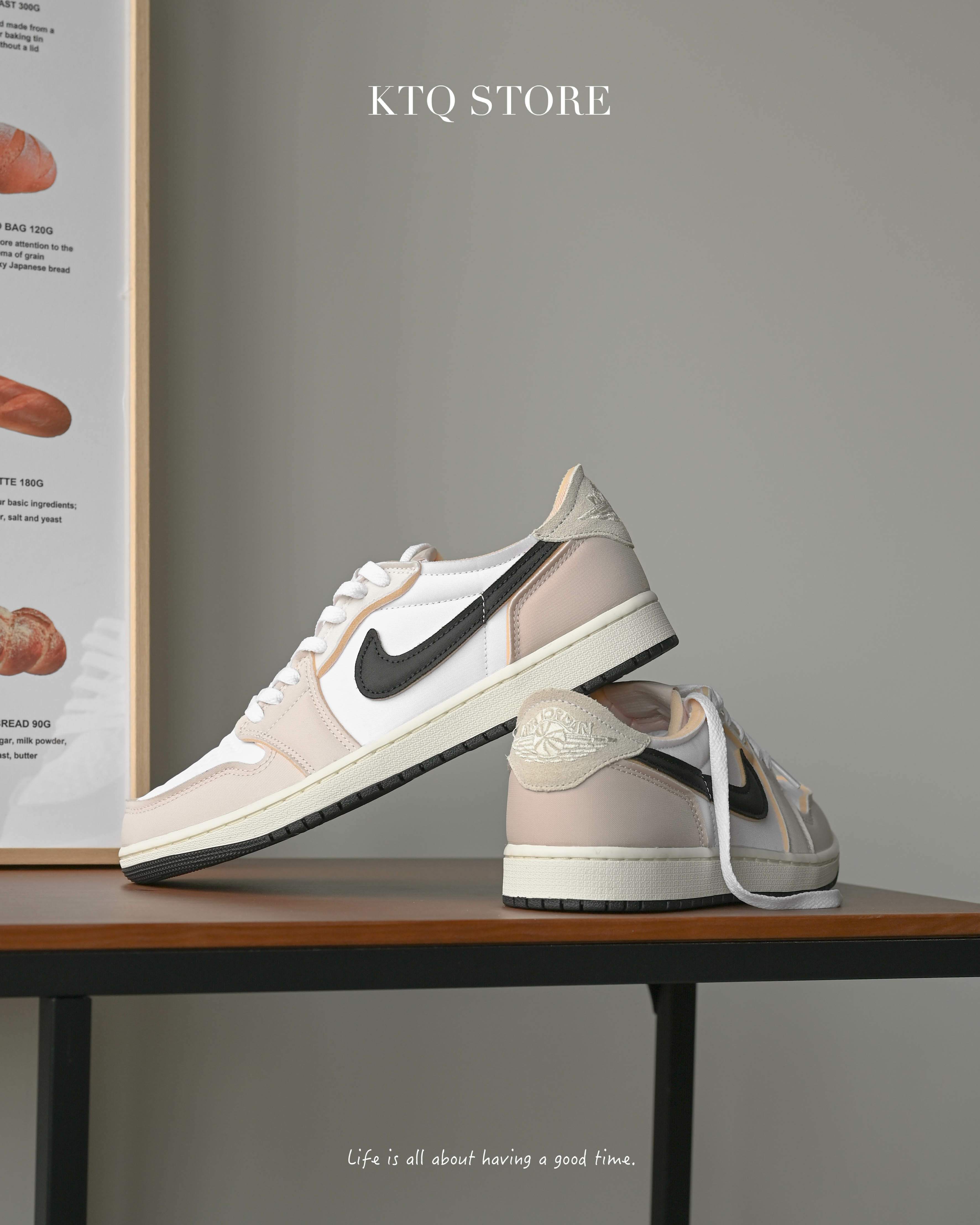 KTQ STORE ‧ Air Jordan 1 Low OG EX "Coconut Milk" 奶油白 DV0982-100