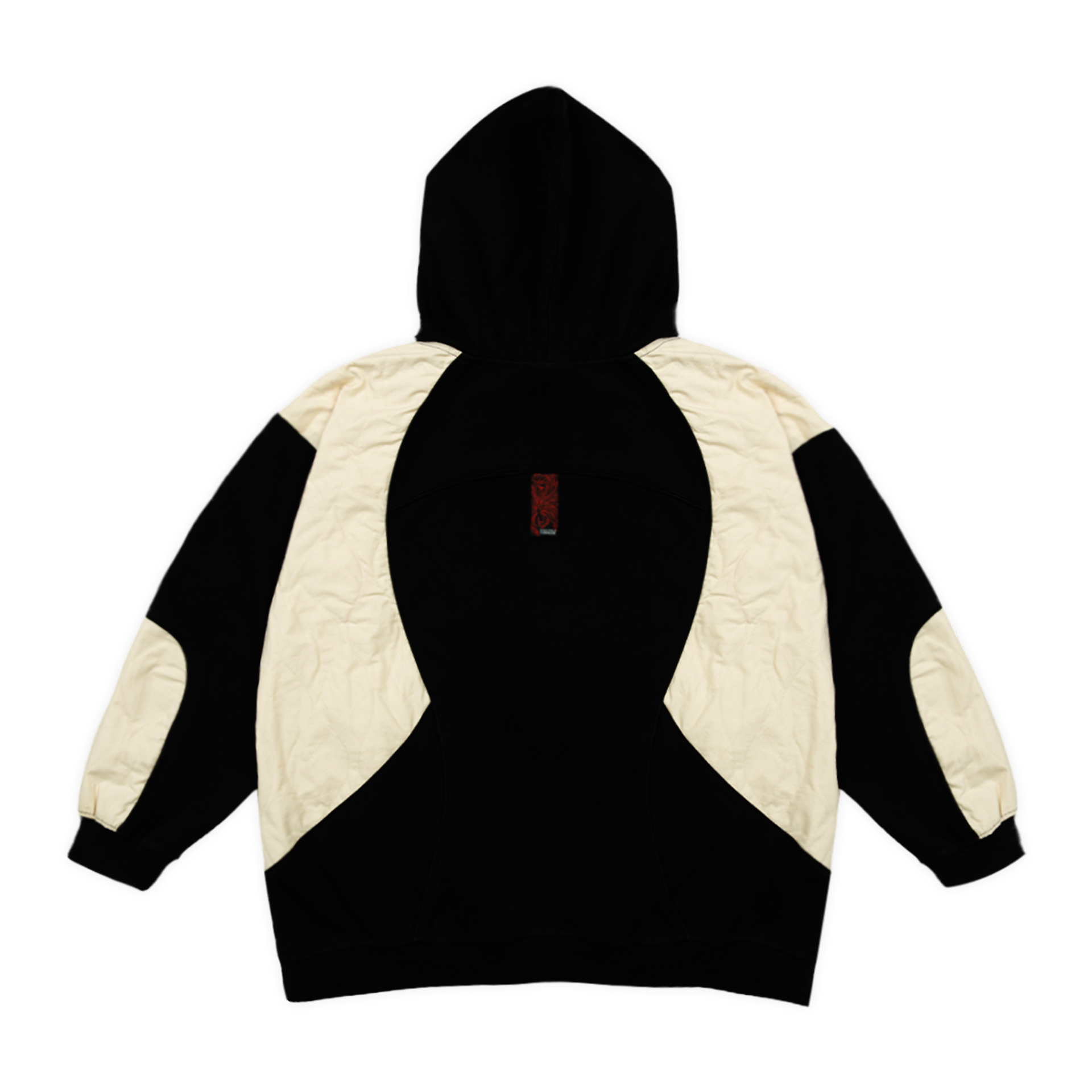 Hermit / Origin Spliced High Neck Hoodie - TaiChi