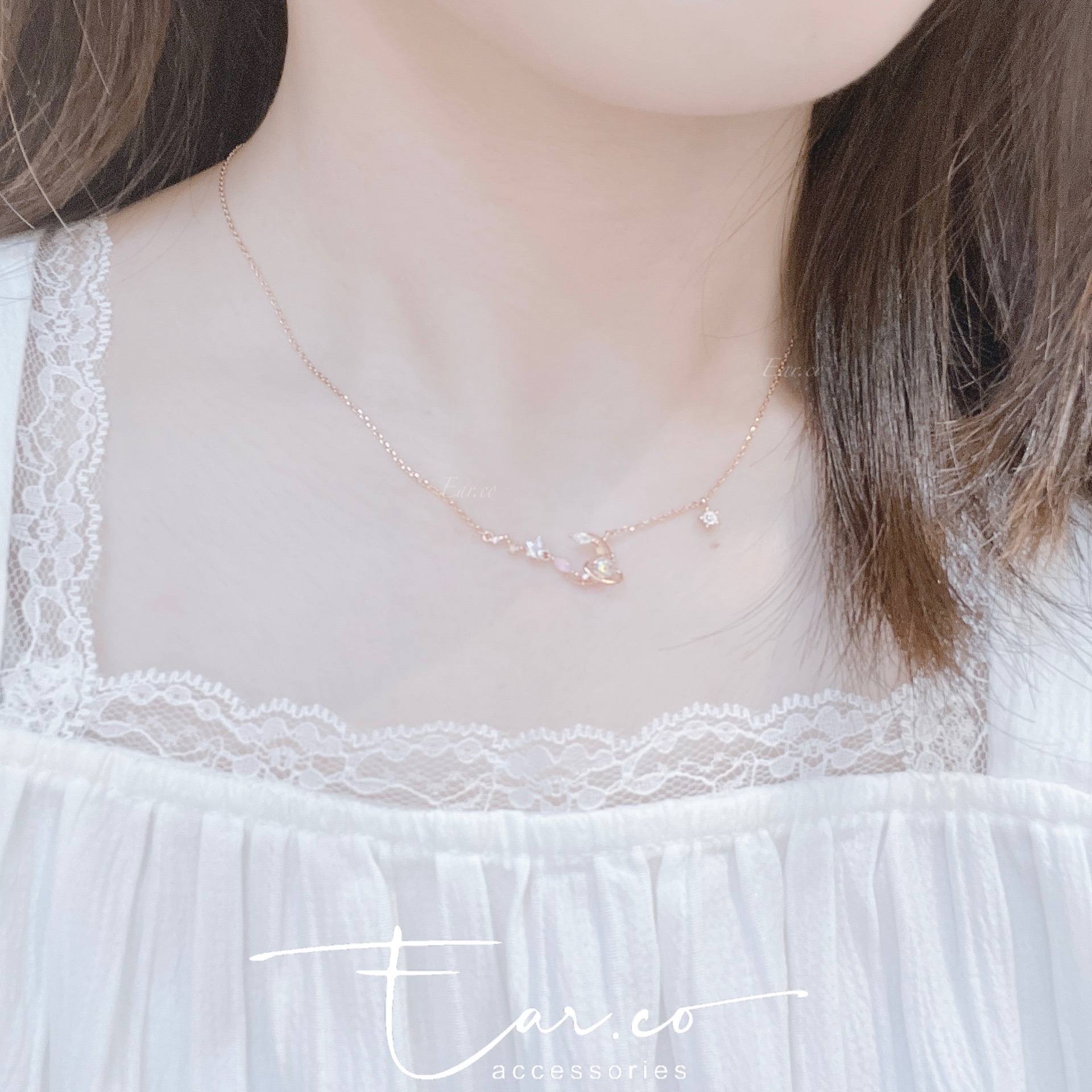 星球月亮夢幻頸鏈