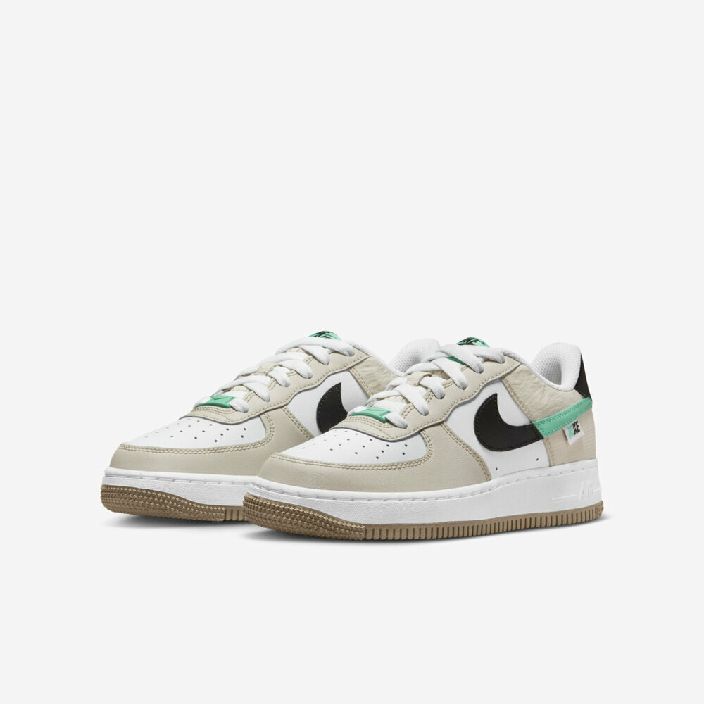 KTQ STORE ‧ NIKE AIR FORCE 1 LE  大童女鞋卡其薄荷綠黑  DX6062-101