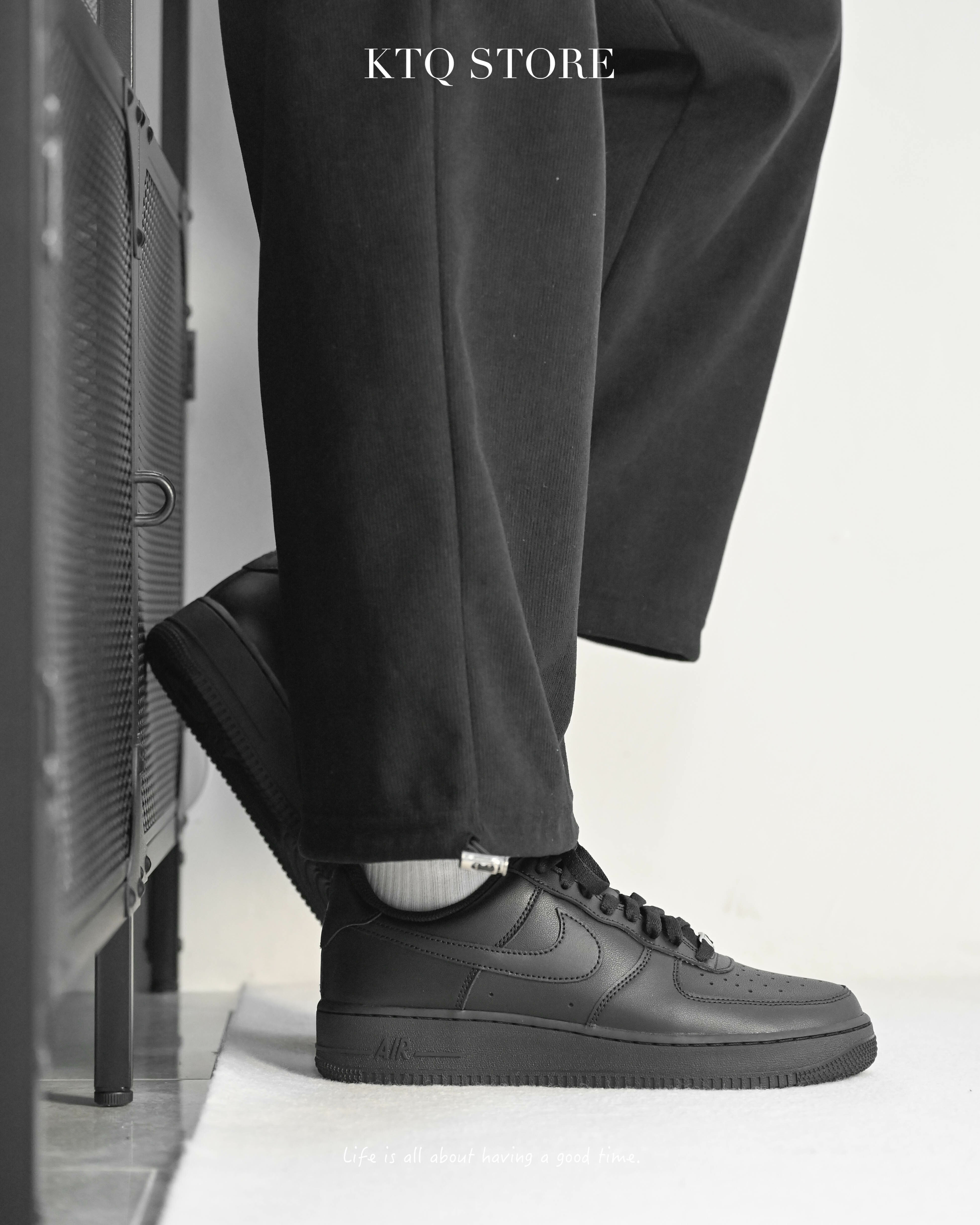 KTQ STORE ‧ Nike Air Force 1 '07 "Triple black" 全黑 CW2288-001