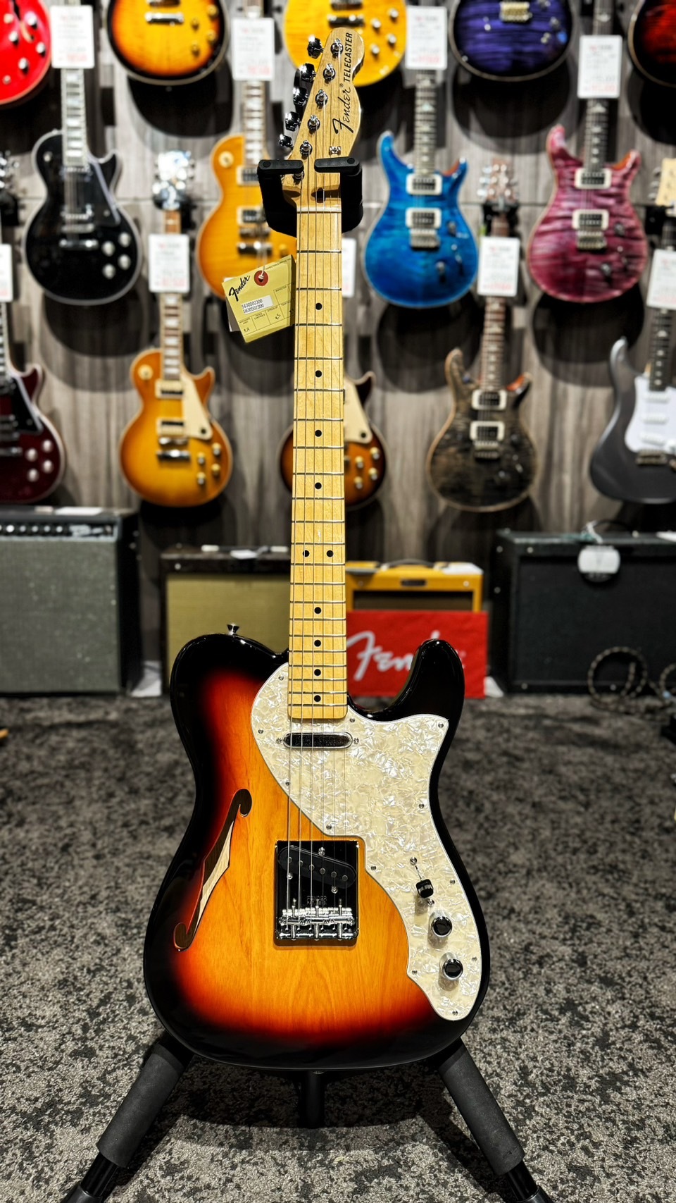 Fender FSR-C Traditional 60s Tele Thinline MN 3TS ASIA-23 電吉他 亞洲限量版 【宛伶樂器】
