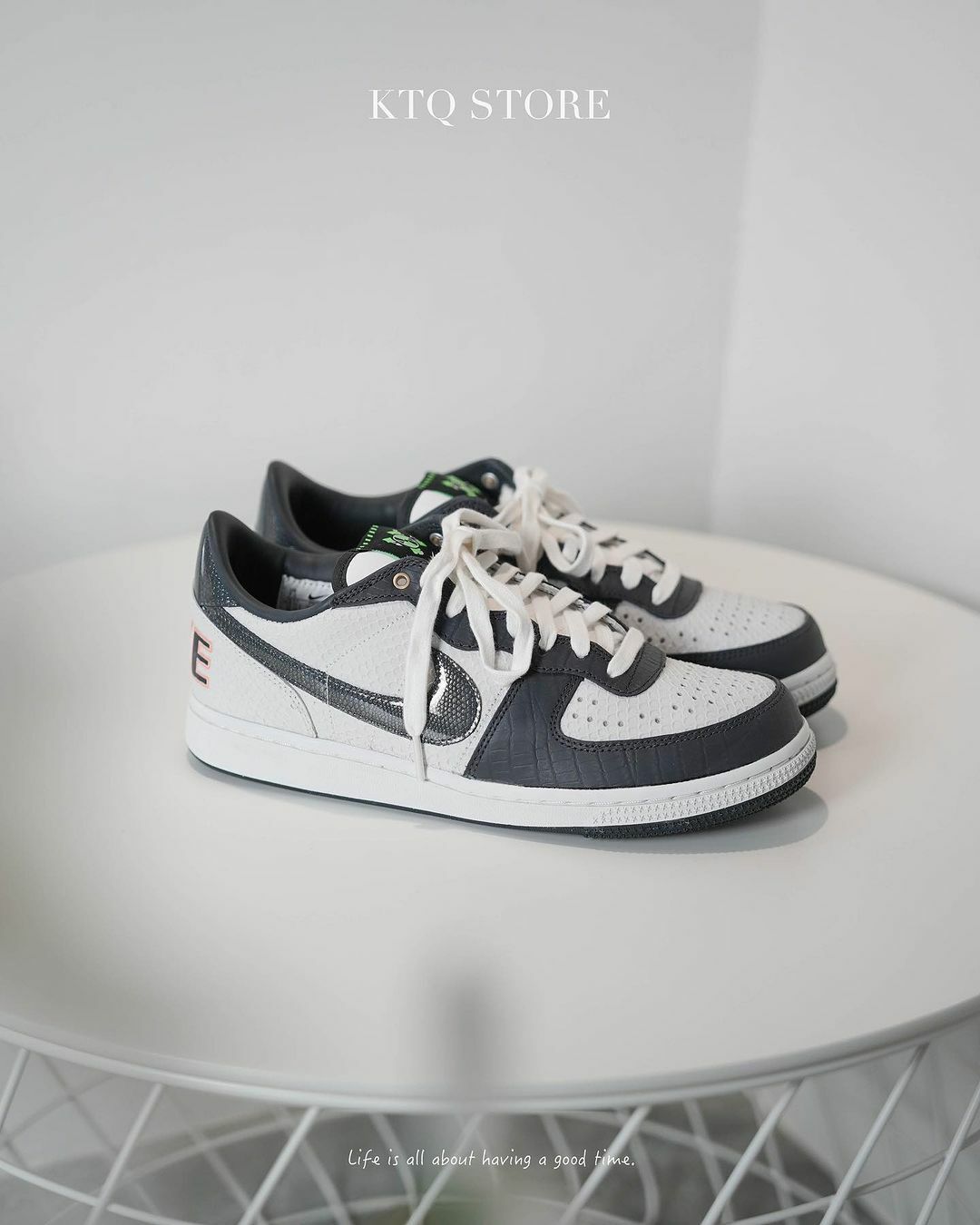 KTQ STORE ‧  Nike Terminator Low "Reptile Print" 白灰 FN9331-191