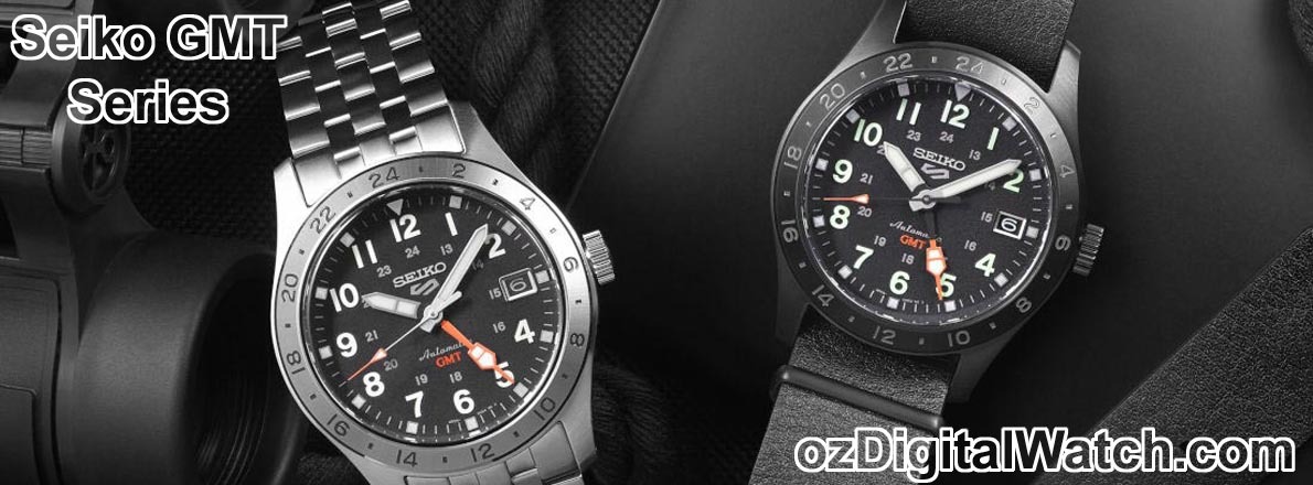 Seiko GMT Series Automatic Sports Men Watch