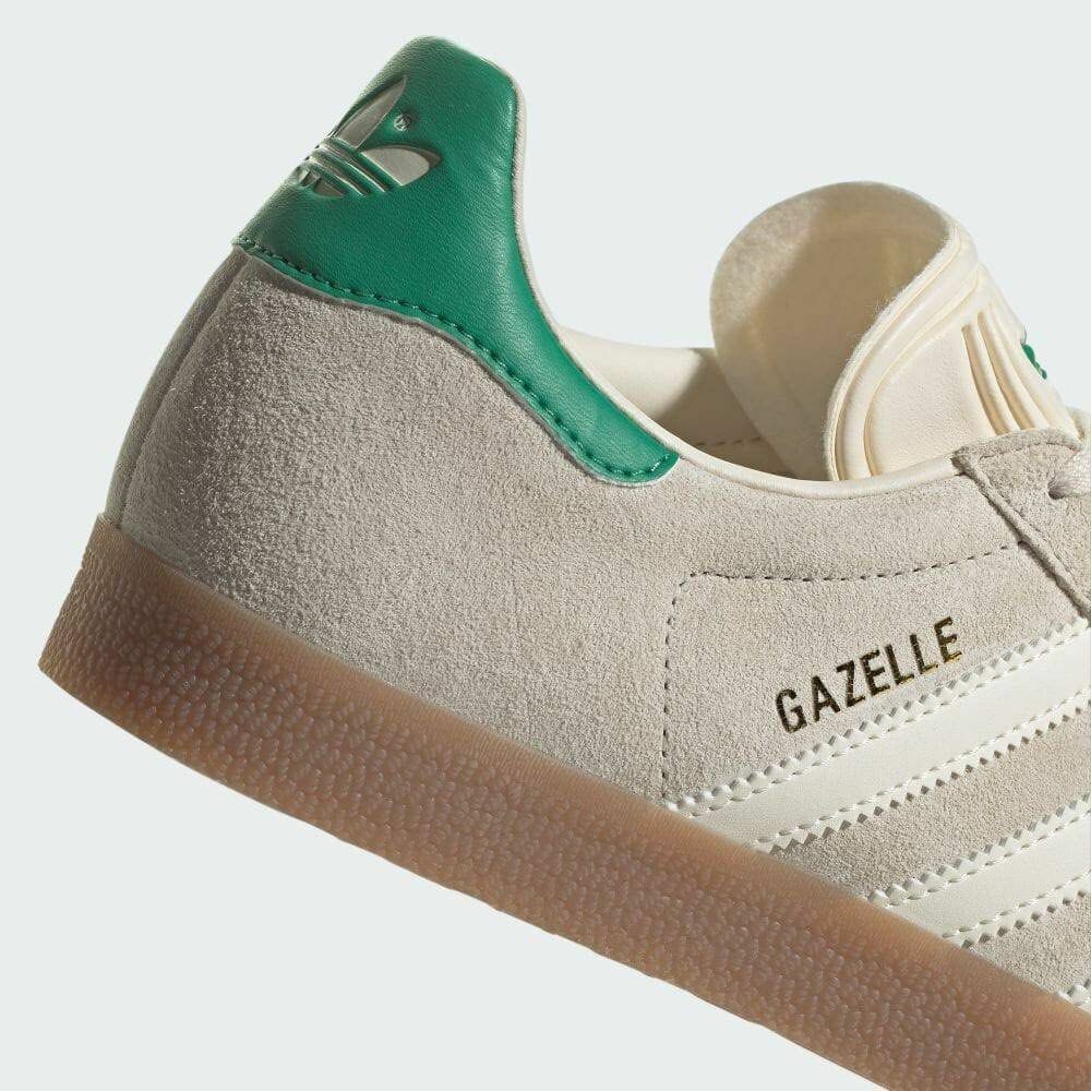 KTQ STORE ‧ ADIDAS GAZELLE "Green Gum" 焦糖底 米色 IF3235