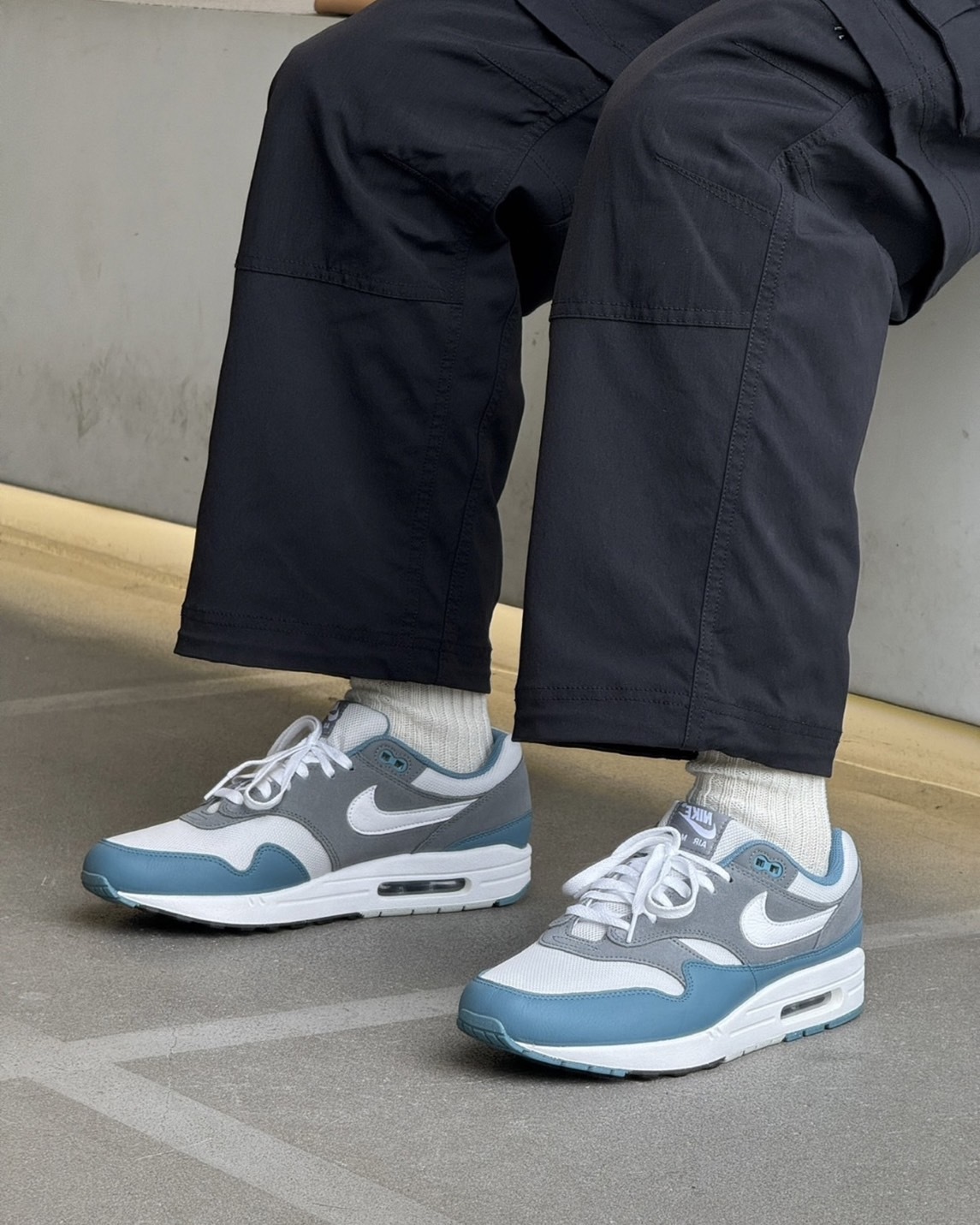 KTQ STORE ‧  NIKE Air Max 1 "Noise Aqua and Cool Grey" 藍灰 FB9660-001