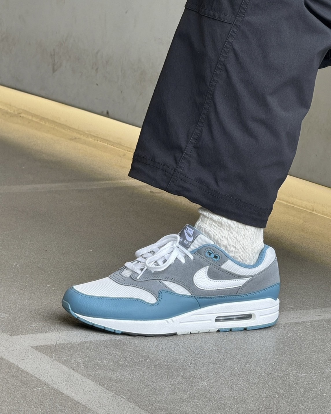 KTQ STORE ‧  NIKE Air Max 1 "Noise Aqua and Cool Grey" 藍灰 FB9660-001
