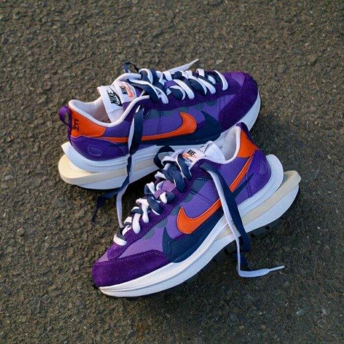 KTQ STORE ‧  Sacai x Nike VaporWaffle 紫色 解構 DD1875-500