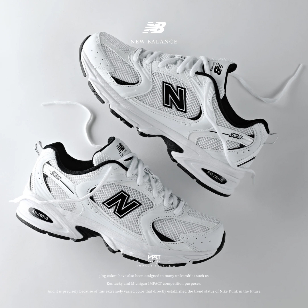New Balance NB 530 白熊貓 白黑 MR530EWB