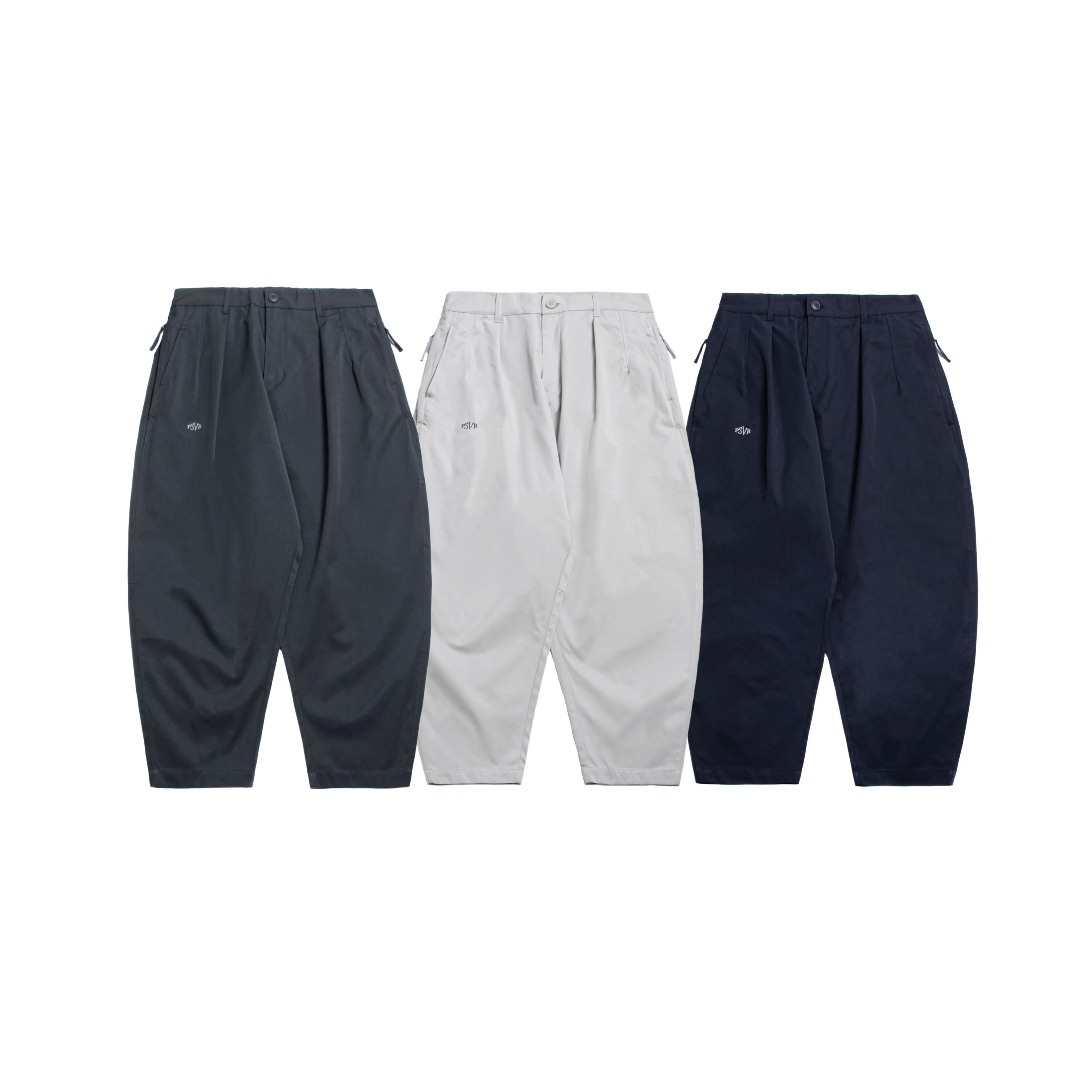 PERSEVERE X Plain-me - BRAND NEW DAYS - STYLE 02 TAPERED TROUSERS 三色